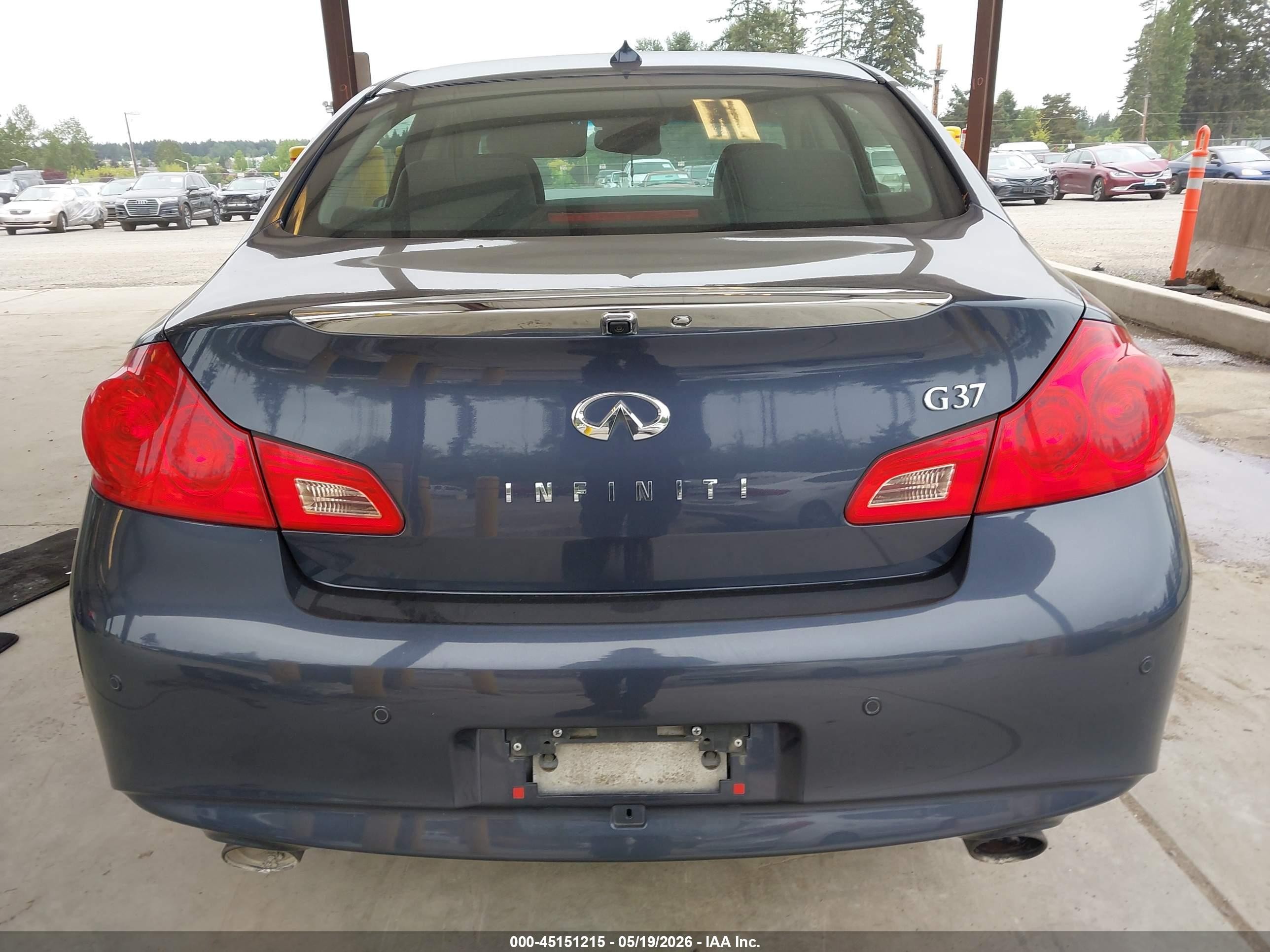 2011 Infiniti G37 Journey Blue vin: JN1CV6AP8BM502010