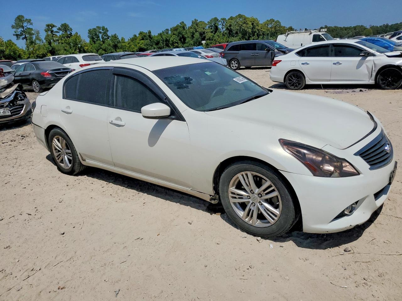 2011 Infiniti G37 Sedan Journey White vin: JN1CV6AP8BM502475