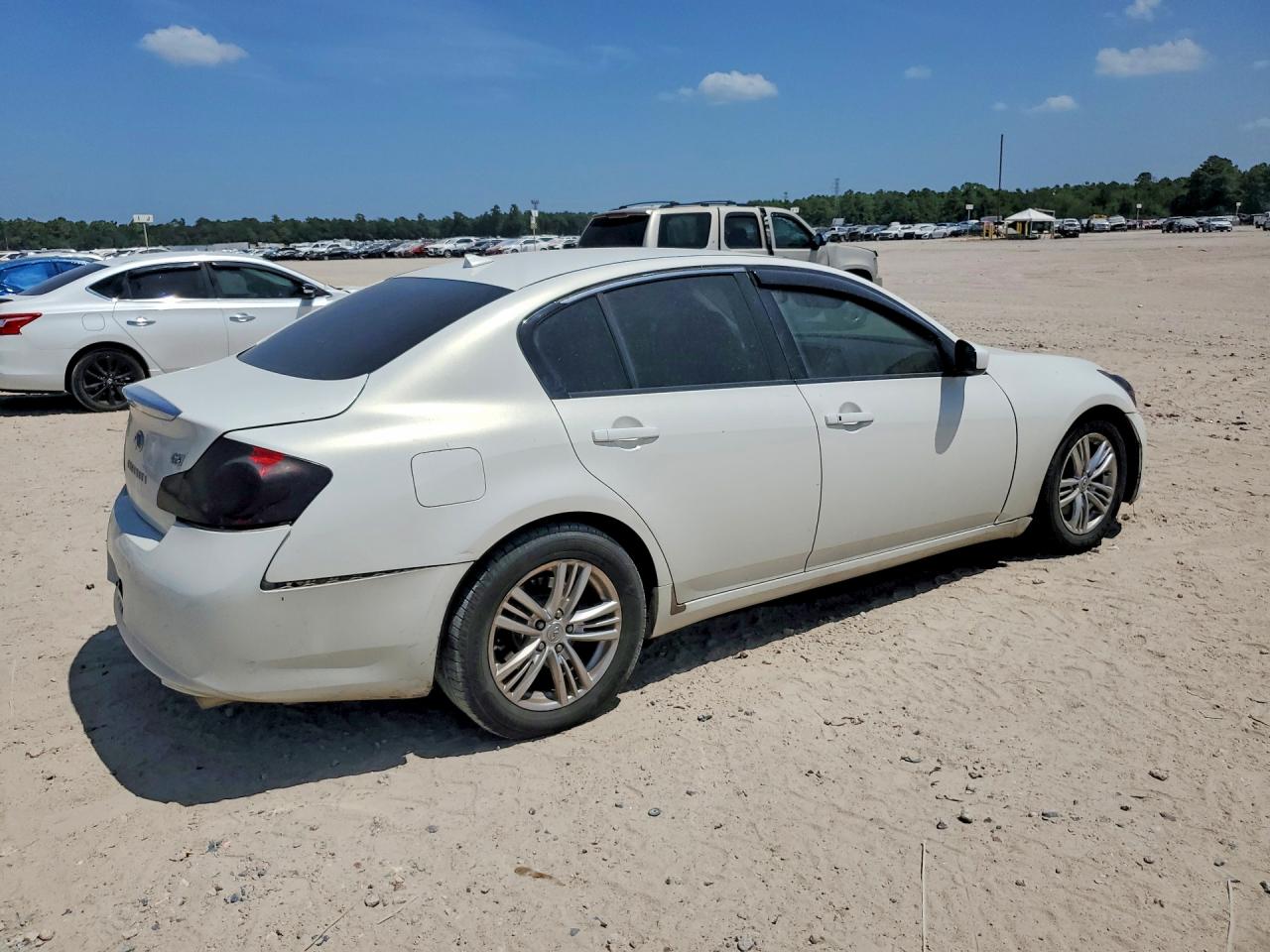 2011 Infiniti G37 Sedan Journey White vin: JN1CV6AP8BM502475