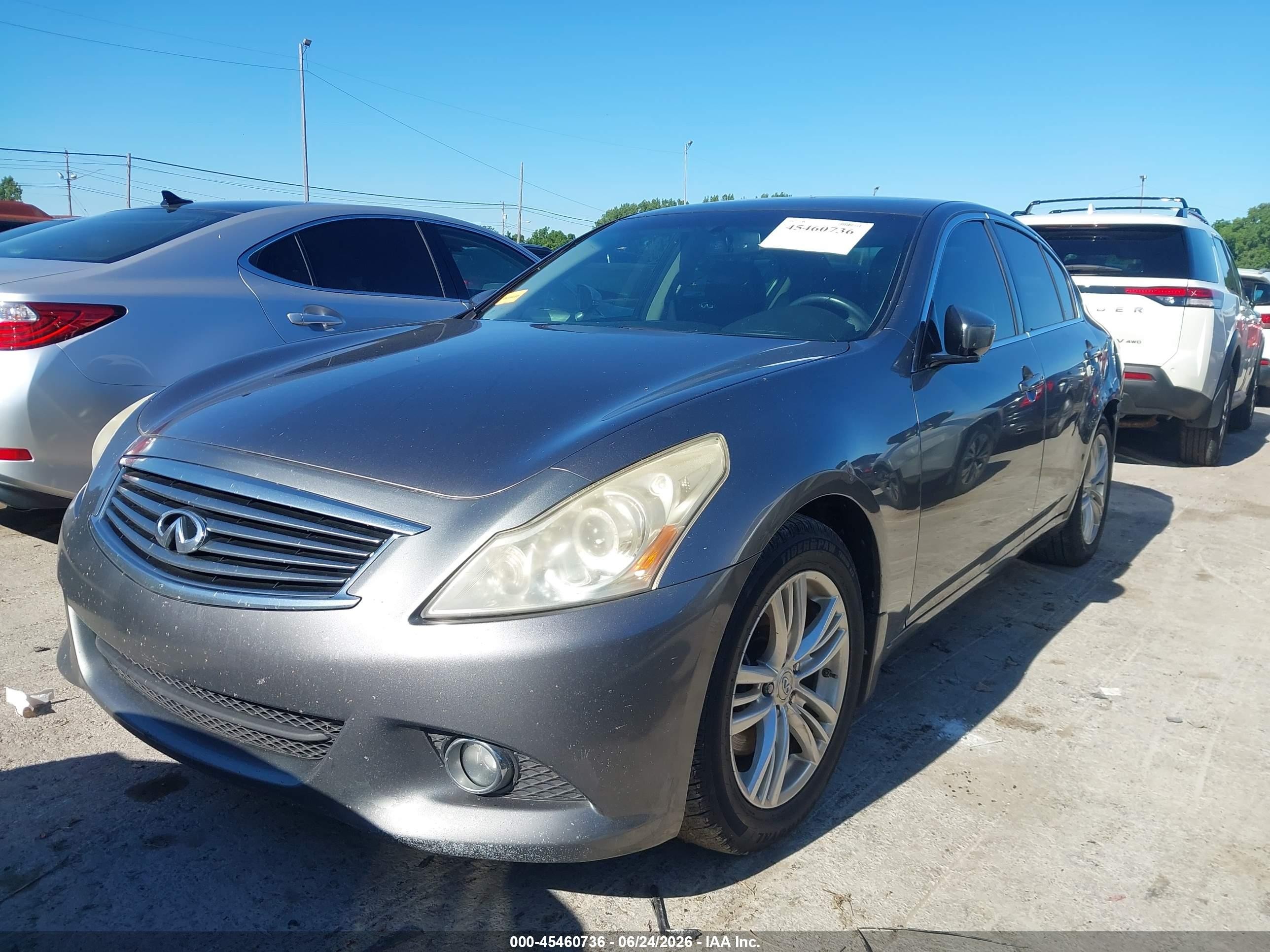 2011 Infiniti G37 Journey Gray vin: JN1CV6AP8BM504582