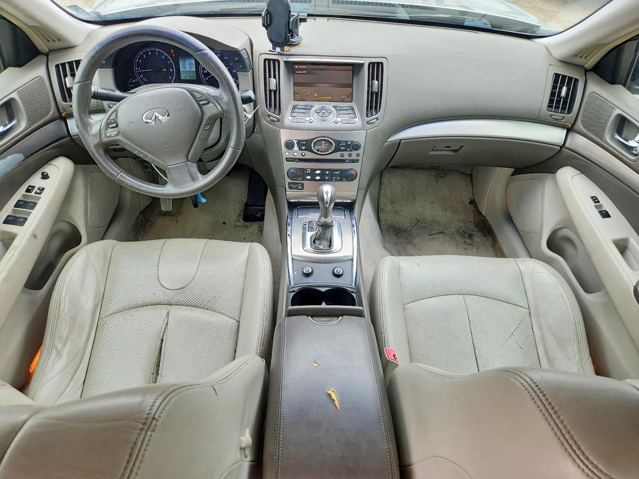 2011 Infiniti G37 Sedan Journey Silver vin: JN1CV6AP8BM506056