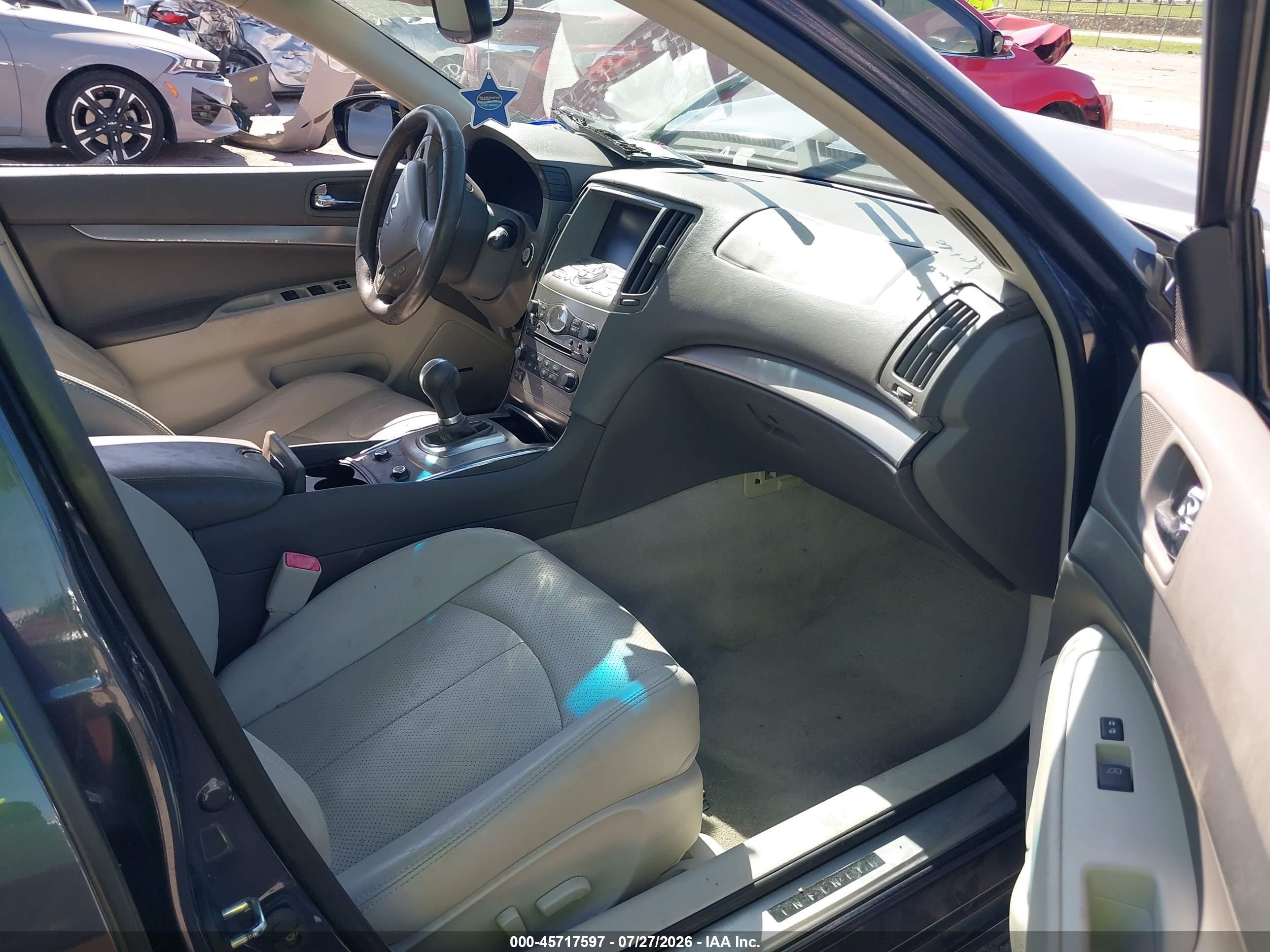 2012 Infiniti G37 Journey Gray vin: JN1CV6AP8CM620544