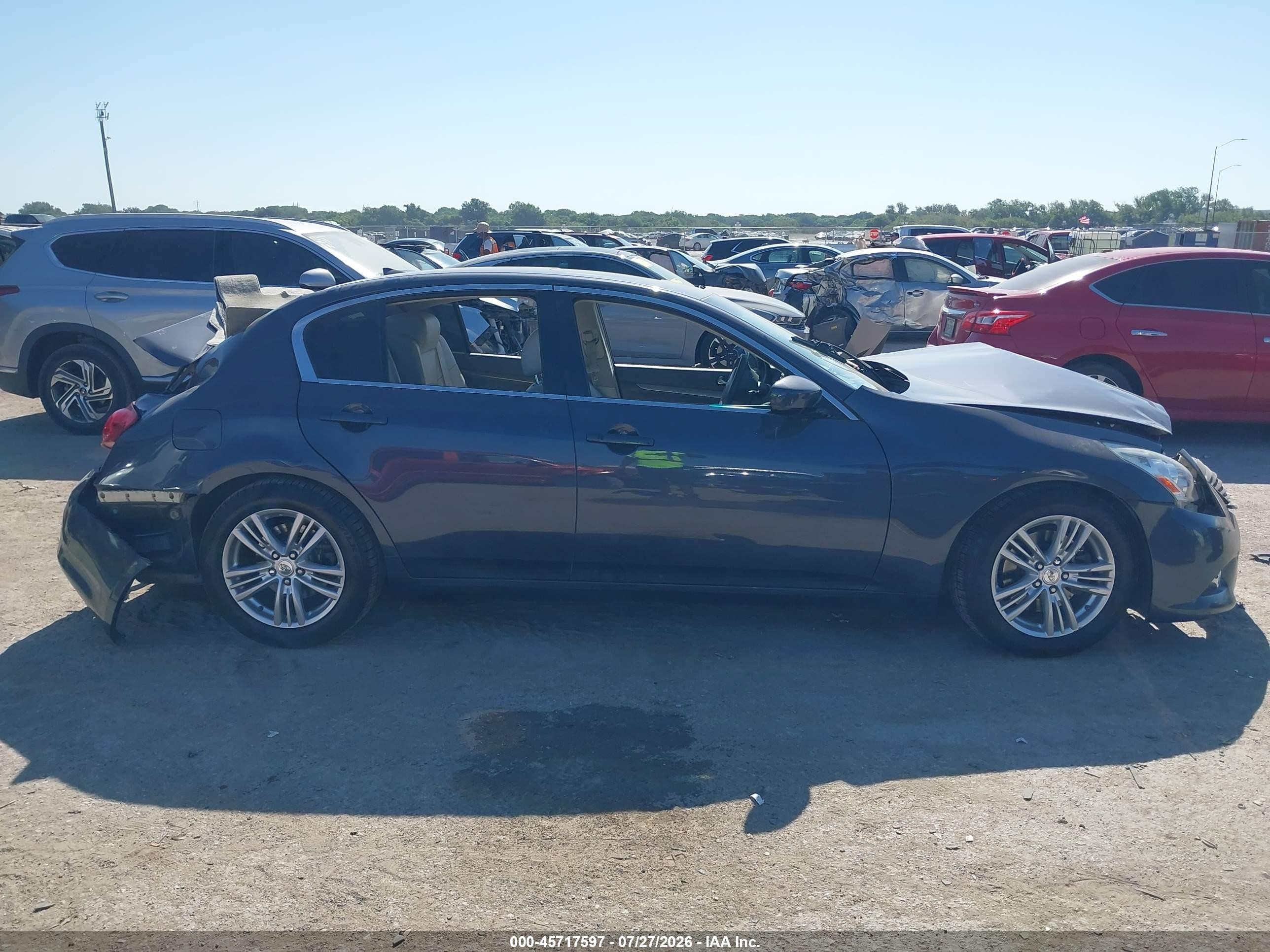 2012 Infiniti G37 Journey Gray vin: JN1CV6AP8CM620544