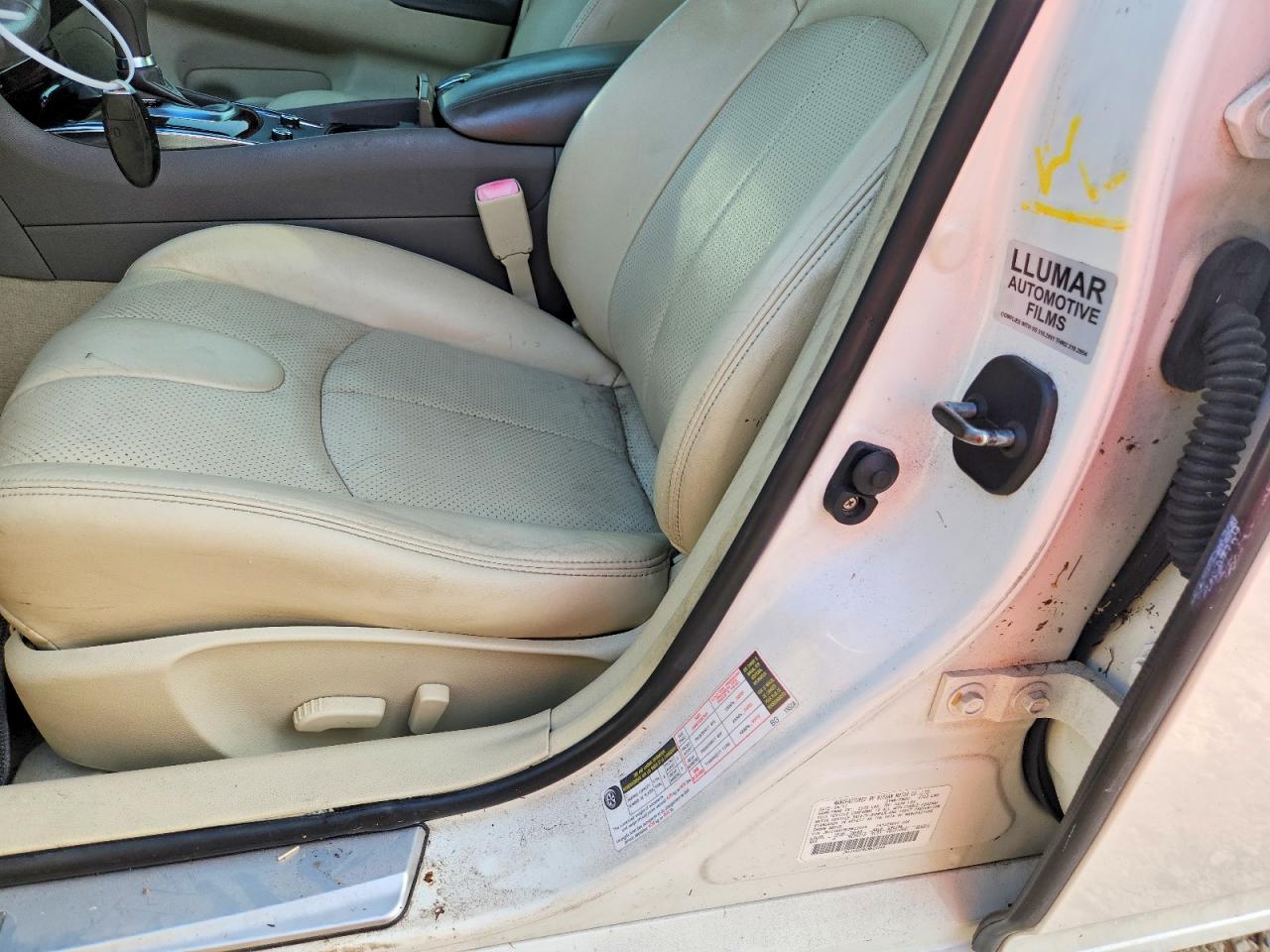 2012 Infiniti G37 Sedan Journey Белый vin: JN1CV6AP8CM622049
