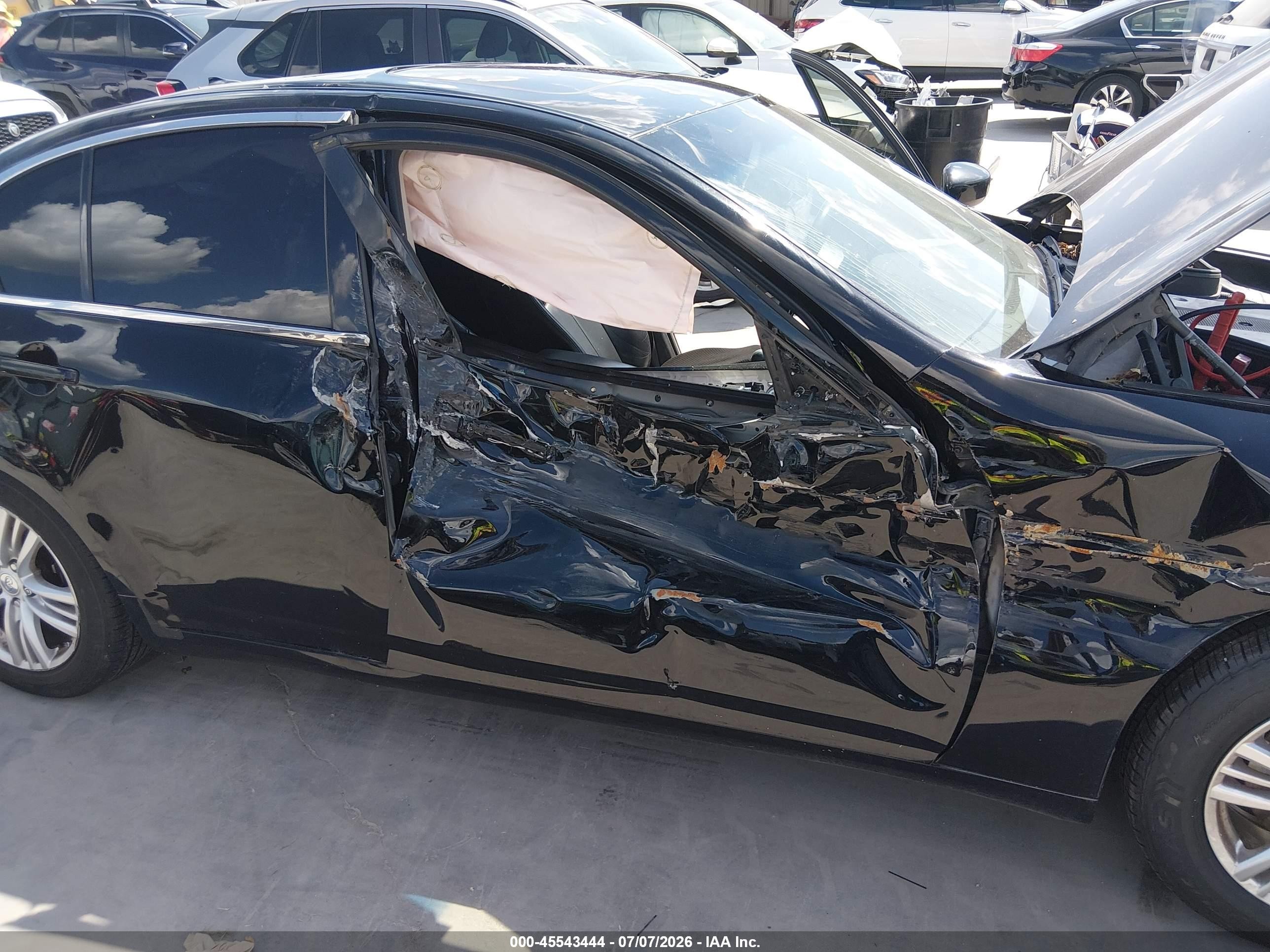2012 Infiniti G37 Journey Черный vin: JN1CV6AP8CM622374