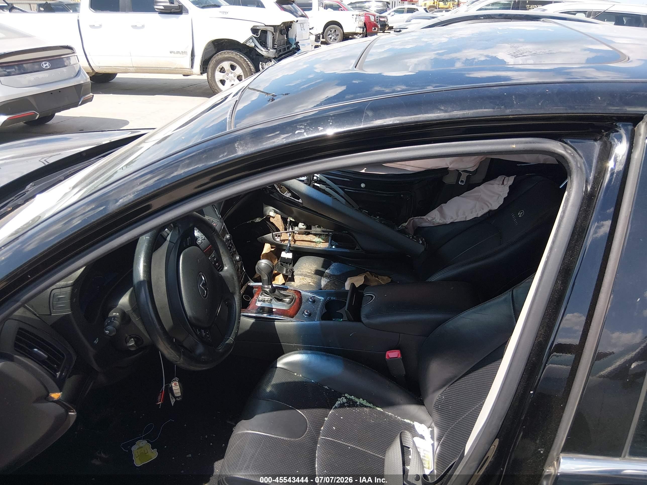 2012 Infiniti G37 Journey Черный vin: JN1CV6AP8CM622374