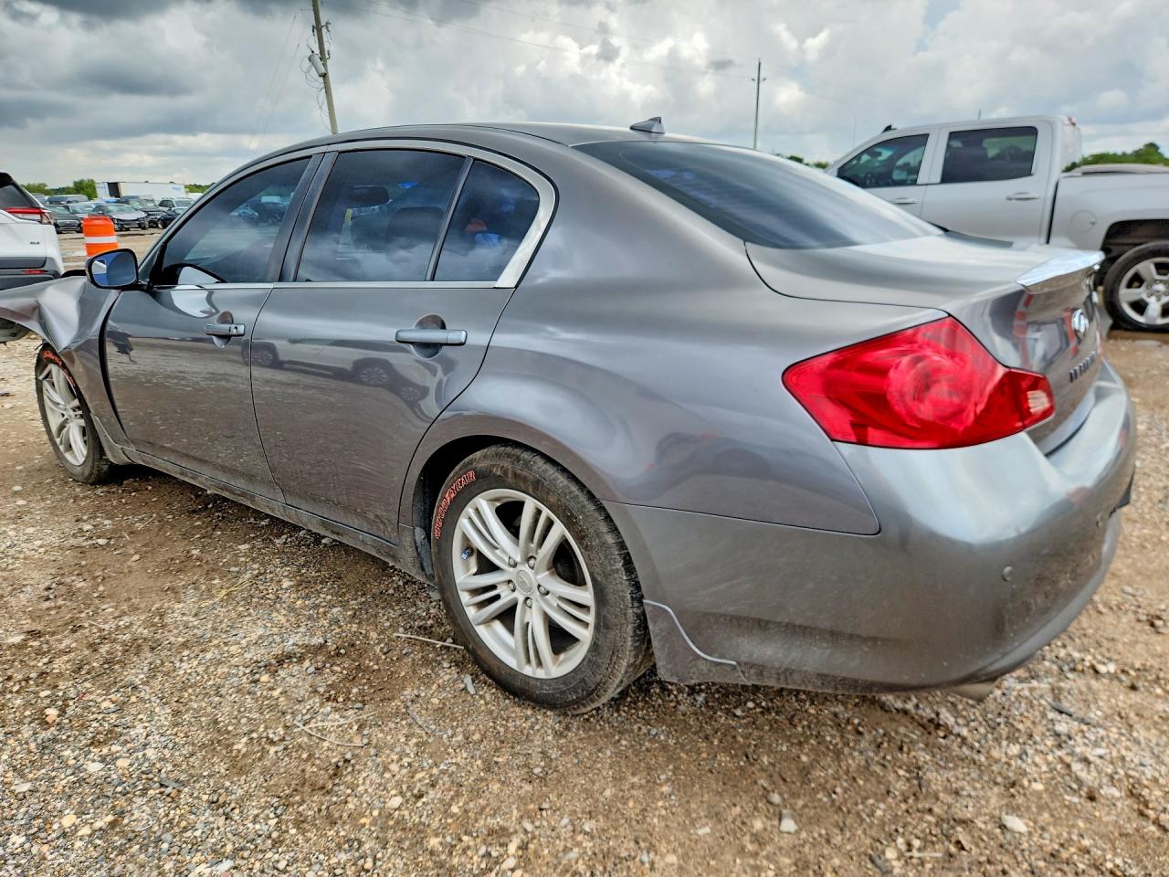 2013 Infiniti G37 Sedan Journey Gray vin: JN1CV6AP8DM302845