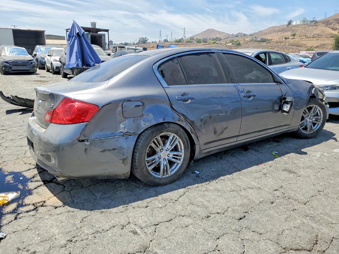 2013 Infiniti G37 Sedan Journey Gray vin: JN1CV6AP8DM304286