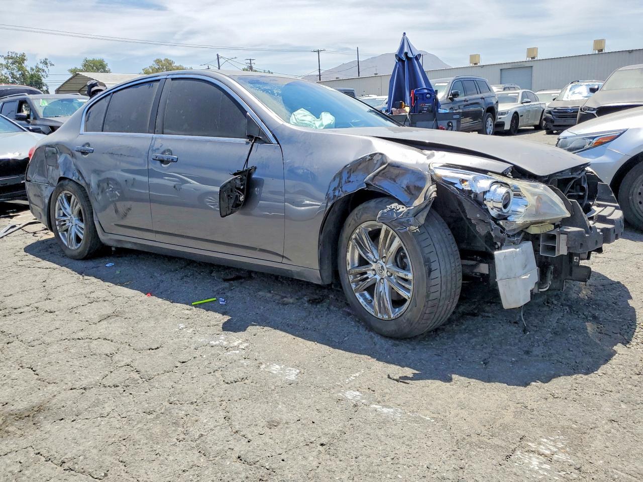 2013 Infiniti G37 Sedan Journey Gray vin: JN1CV6AP8DM304286