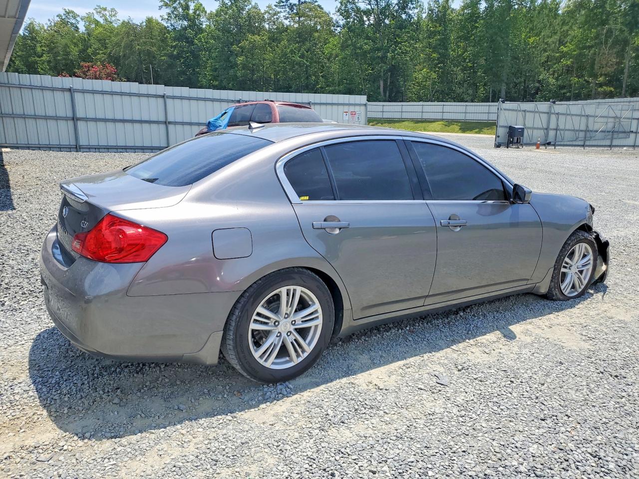 2013 Infiniti G37 Base Gray vin: JN1CV6AP8DM710360