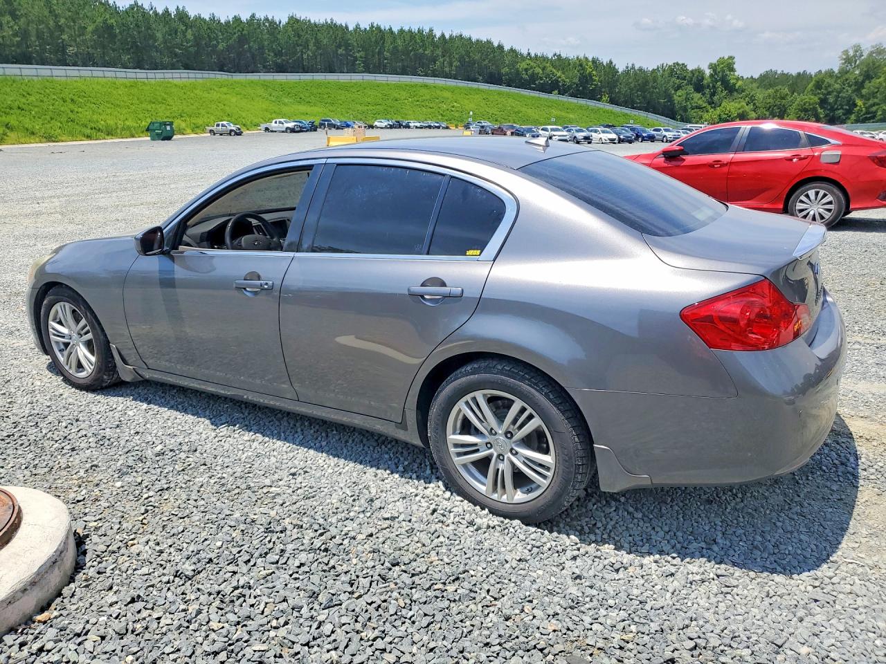 2013 Infiniti G37 Base Gray vin: JN1CV6AP8DM710360