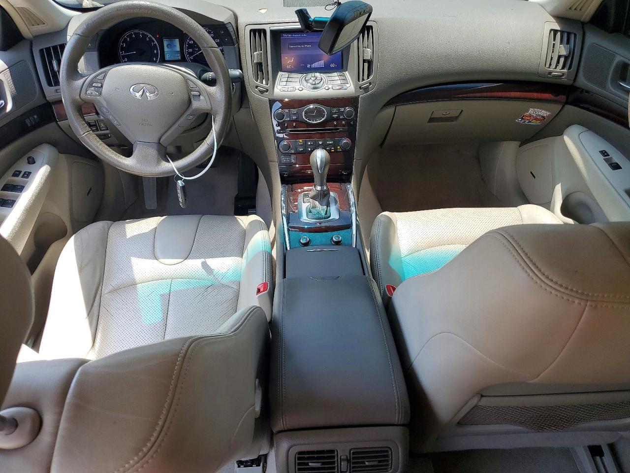 2013 Infiniti G37 Base Gray vin: JN1CV6AP8DM710360