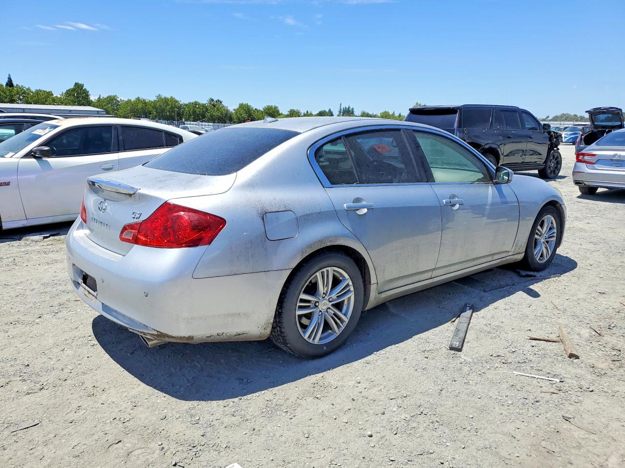 2013 Infiniti G37 Sedan Journey Silver vin: JN1CV6AP8DM711525