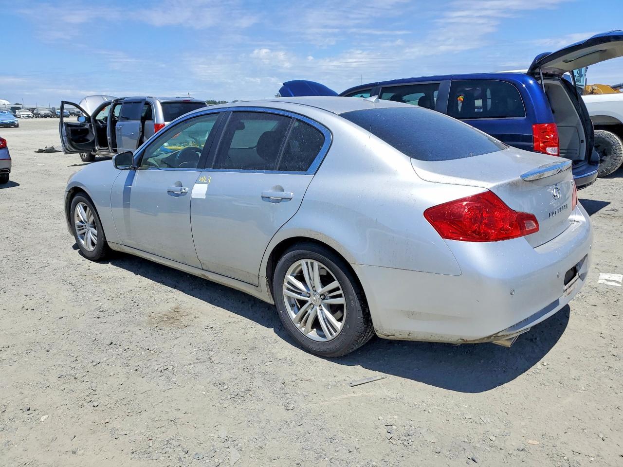 2013 Infiniti G37 Sedan Journey Silver vin: JN1CV6AP8DM711525