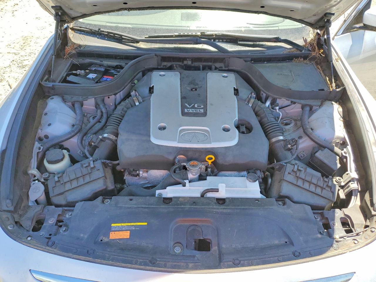 2013 Infiniti G37 Sedan Journey Silver vin: JN1CV6AP8DM711525