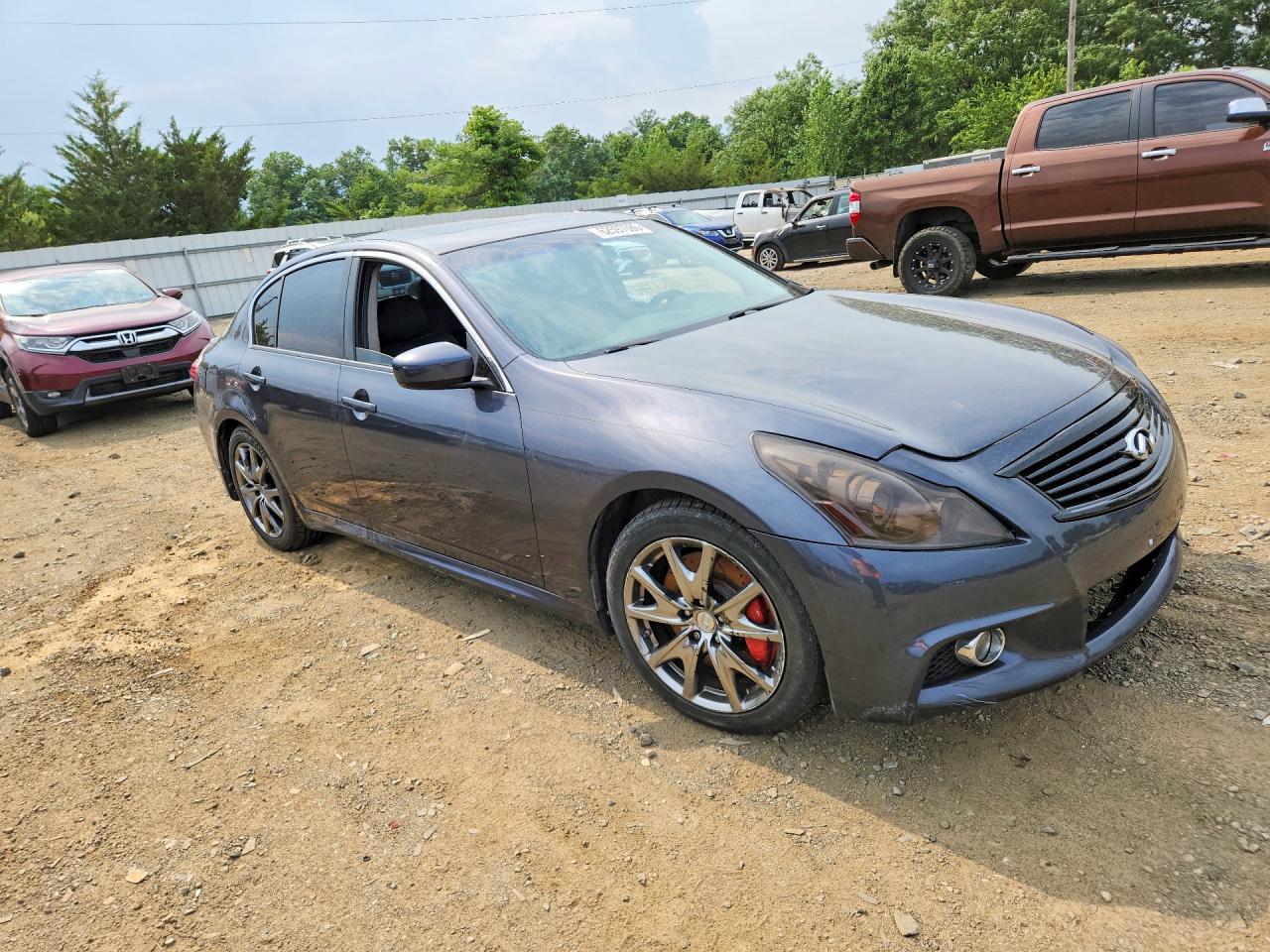 2013 Infiniti G37 Sedan Journey Gray vin: JN1CV6AP8DM715395