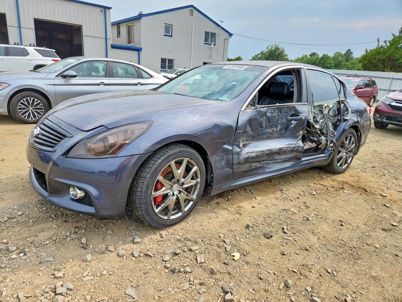2013 Infiniti G37 Sedan Journey Gray vin: JN1CV6AP8DM715395