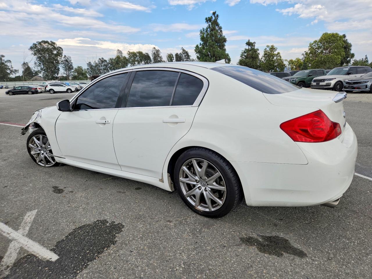 2013 Infiniti G37 Sedan Journey White vin: JN1CV6AP8DM717471