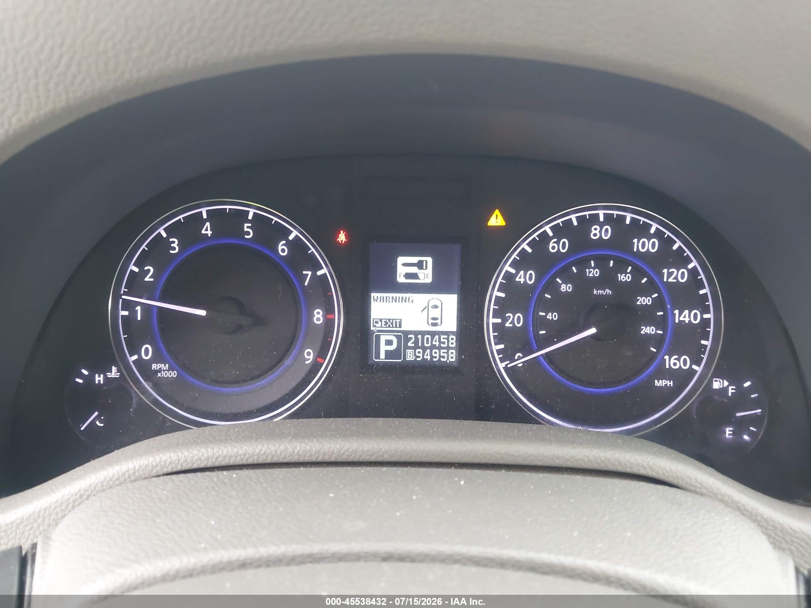2013 Infiniti G37 Journey Серый vin: JN1CV6AP8DM718961