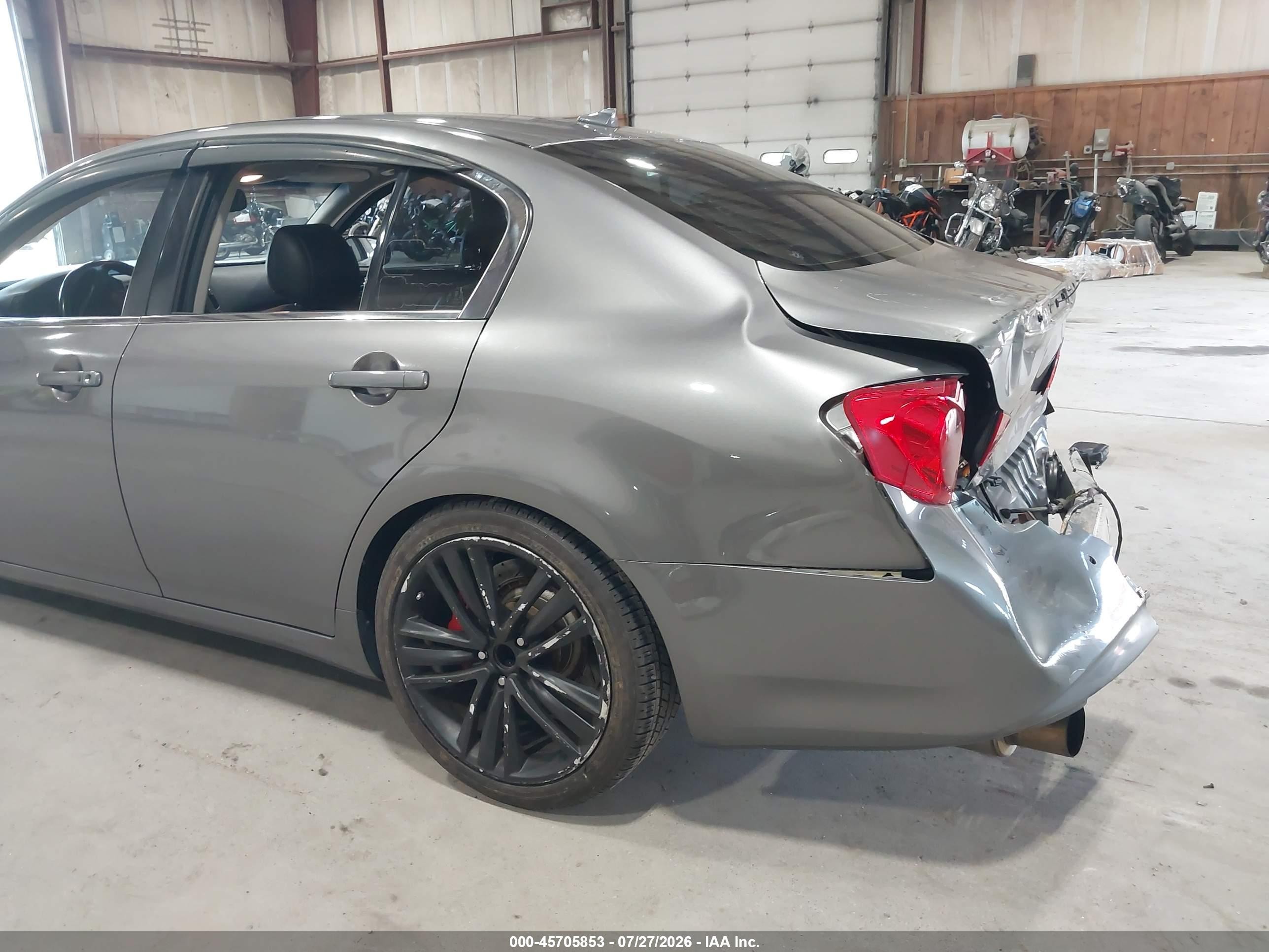2013 Infiniti G37 Journey Gray vin: JN1CV6AP8DM720676