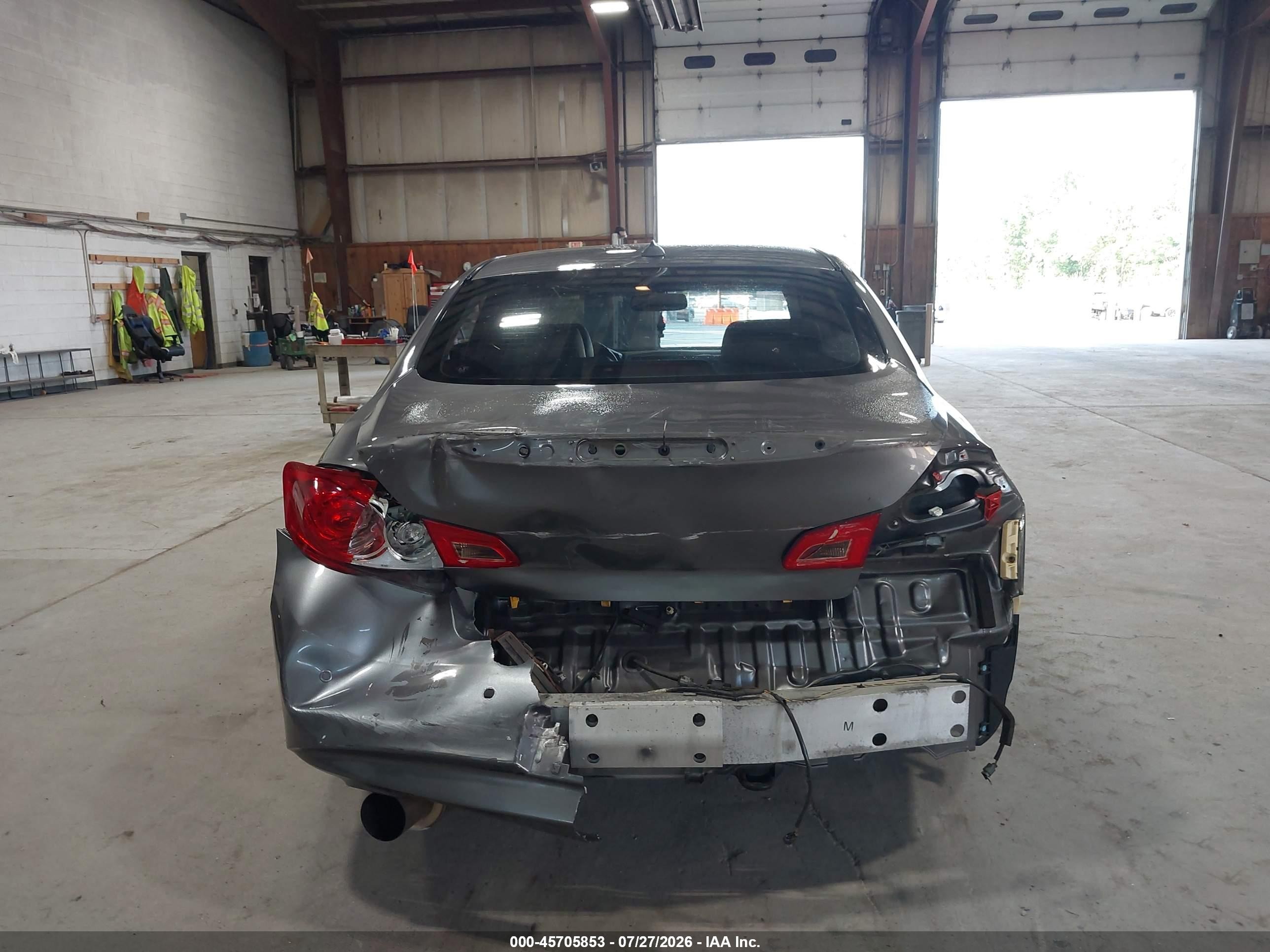 2013 Infiniti G37 Journey Gray vin: JN1CV6AP8DM720676