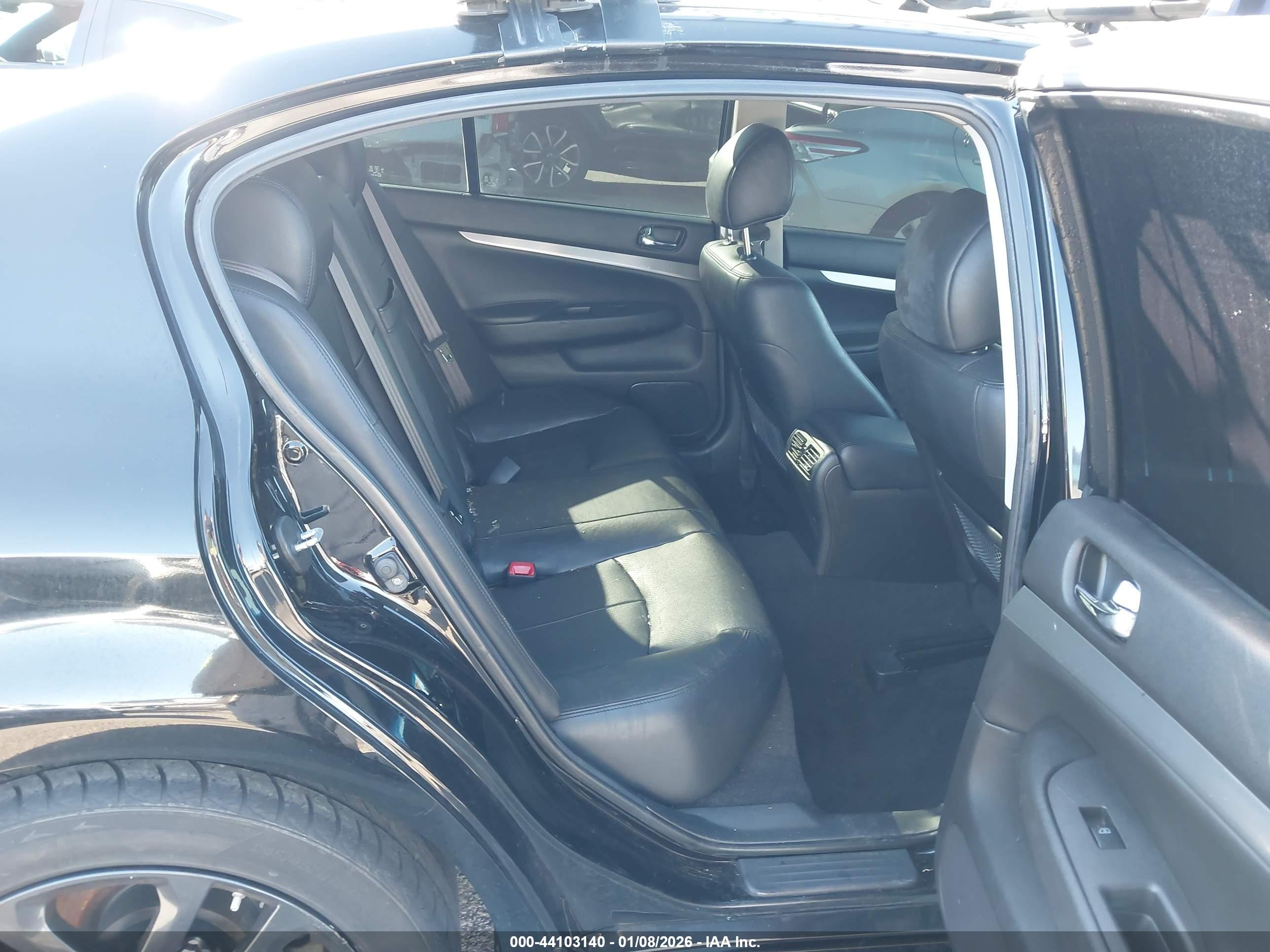 2013 Infiniti G37 Journey Black vin: JN1CV6AP8DM723318