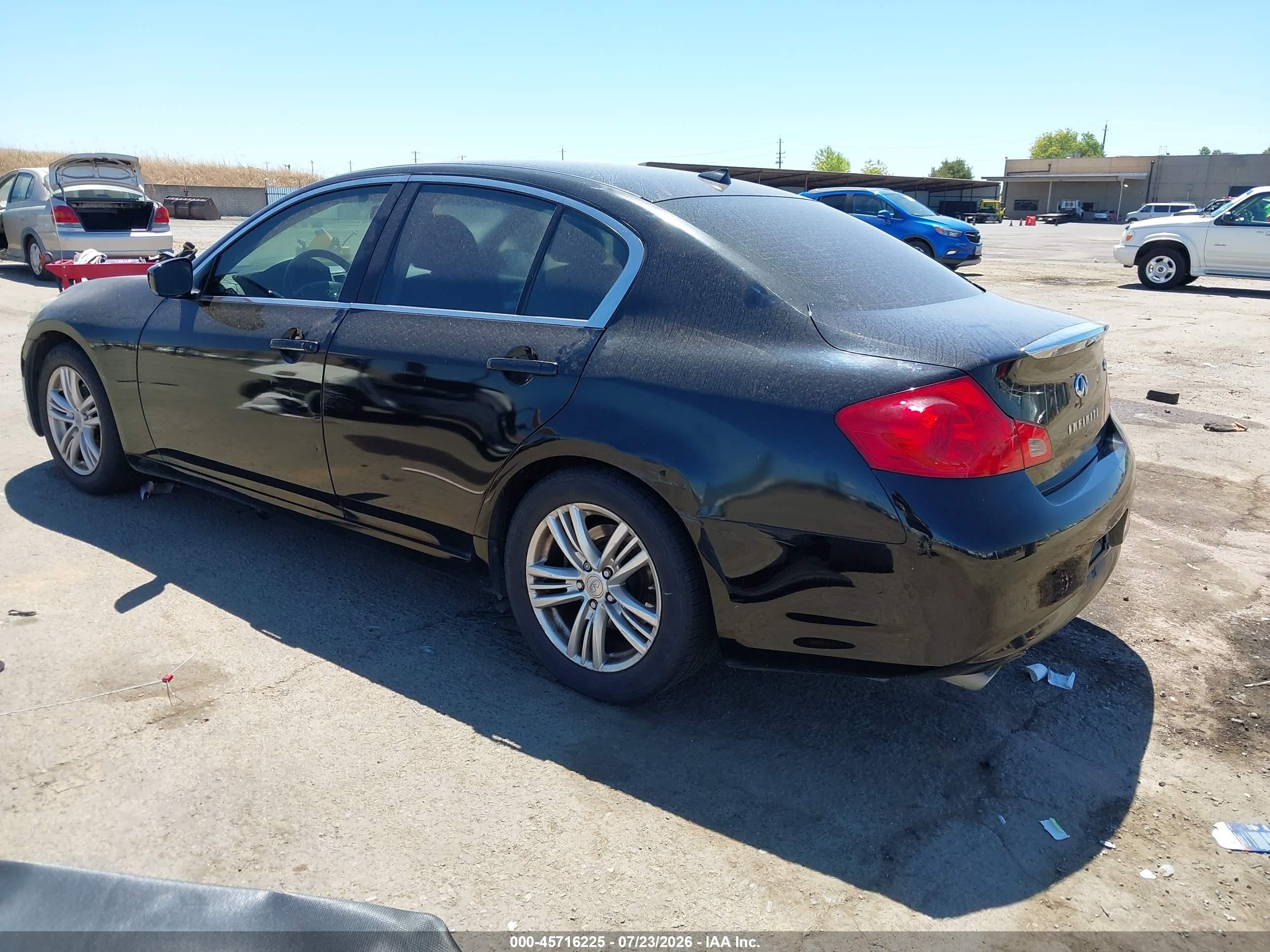 2013 Infiniti G37 Journey Black vin: JN1CV6AP8DM725473
