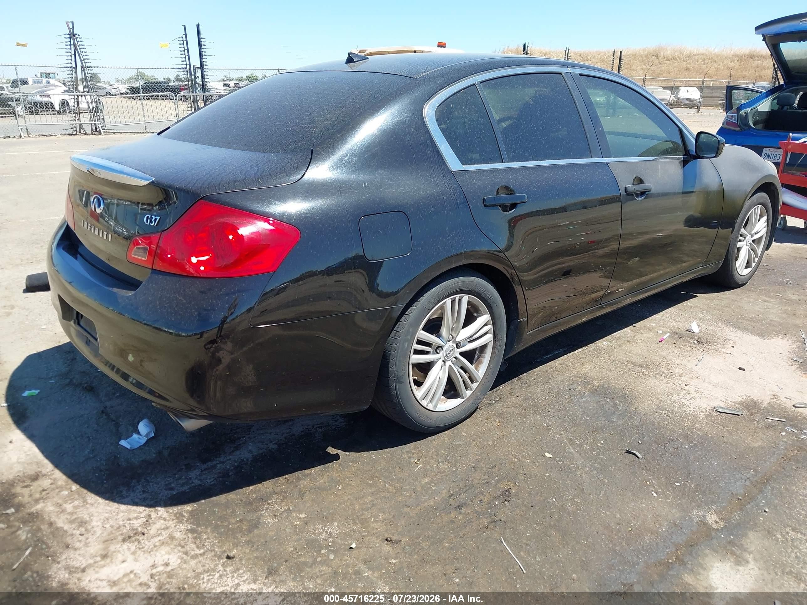 2013 Infiniti G37 Journey Black vin: JN1CV6AP8DM725473