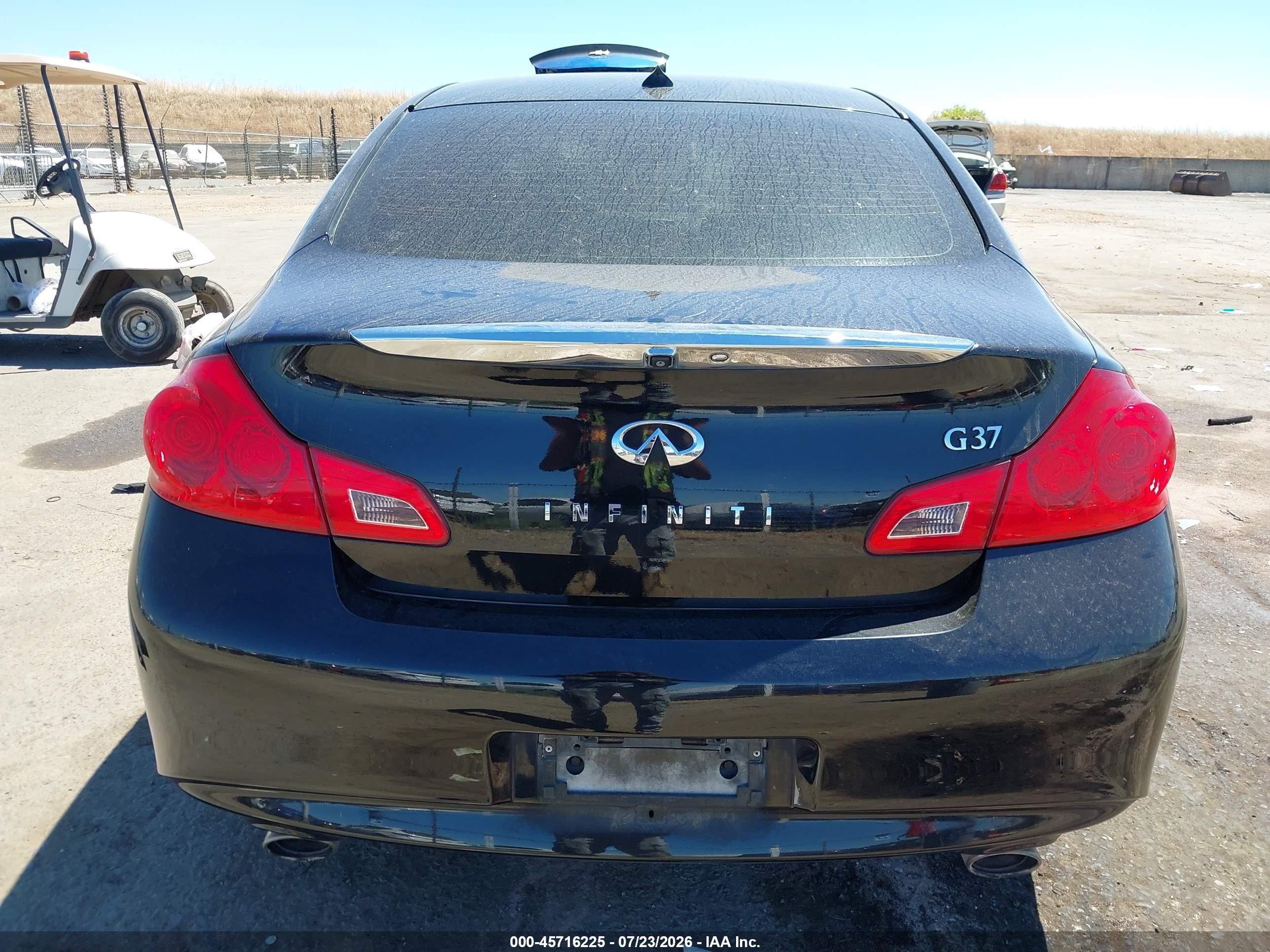 2013 Infiniti G37 Journey Black vin: JN1CV6AP8DM725473