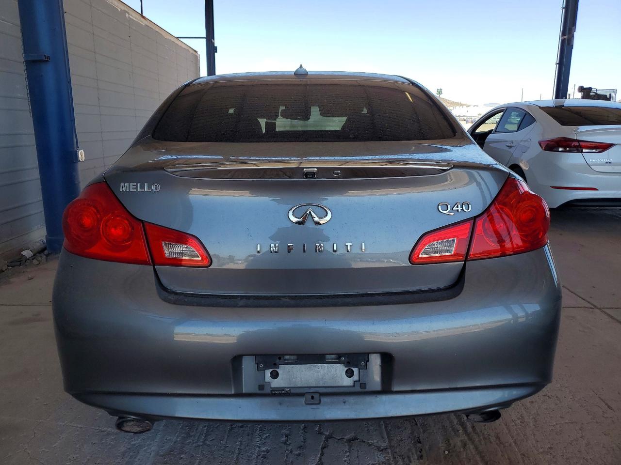2015 Infiniti Q40 Base Gray vin: JN1CV6AP8FM500246
