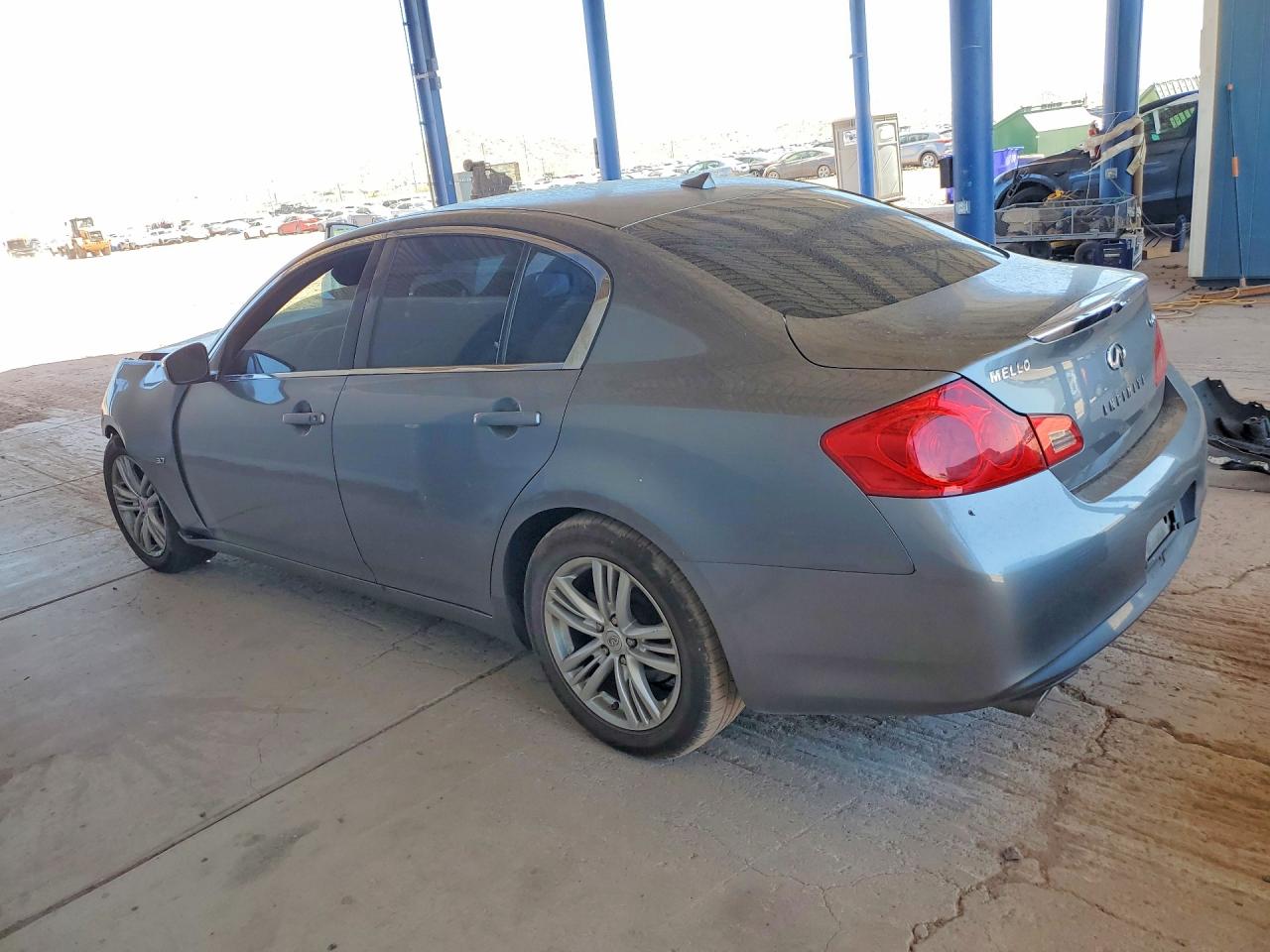 2015 Infiniti Q40 Base Gray vin: JN1CV6AP8FM500246