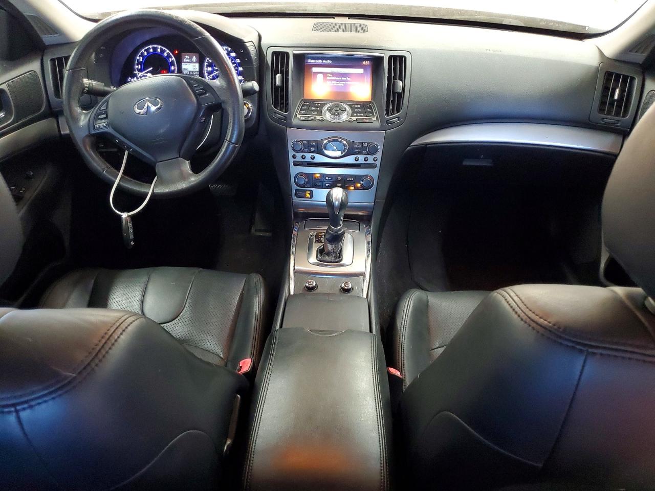 2015 Infiniti Q40 Base Черный vin: JN1CV6AP8FM501428