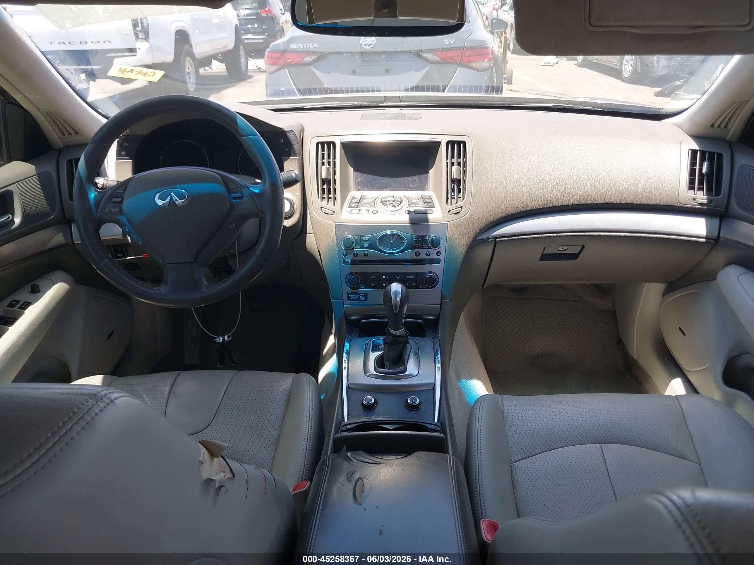 2015 Infiniti Q40   Gray vin: JN1CV6AP8FM503325