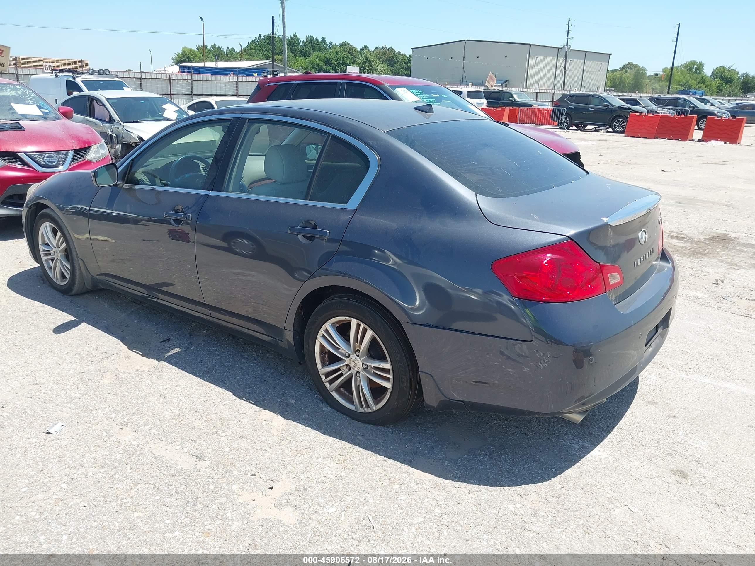 2010 Infiniti G37 Journey Gray vin: JN1CV6AP9AM204550