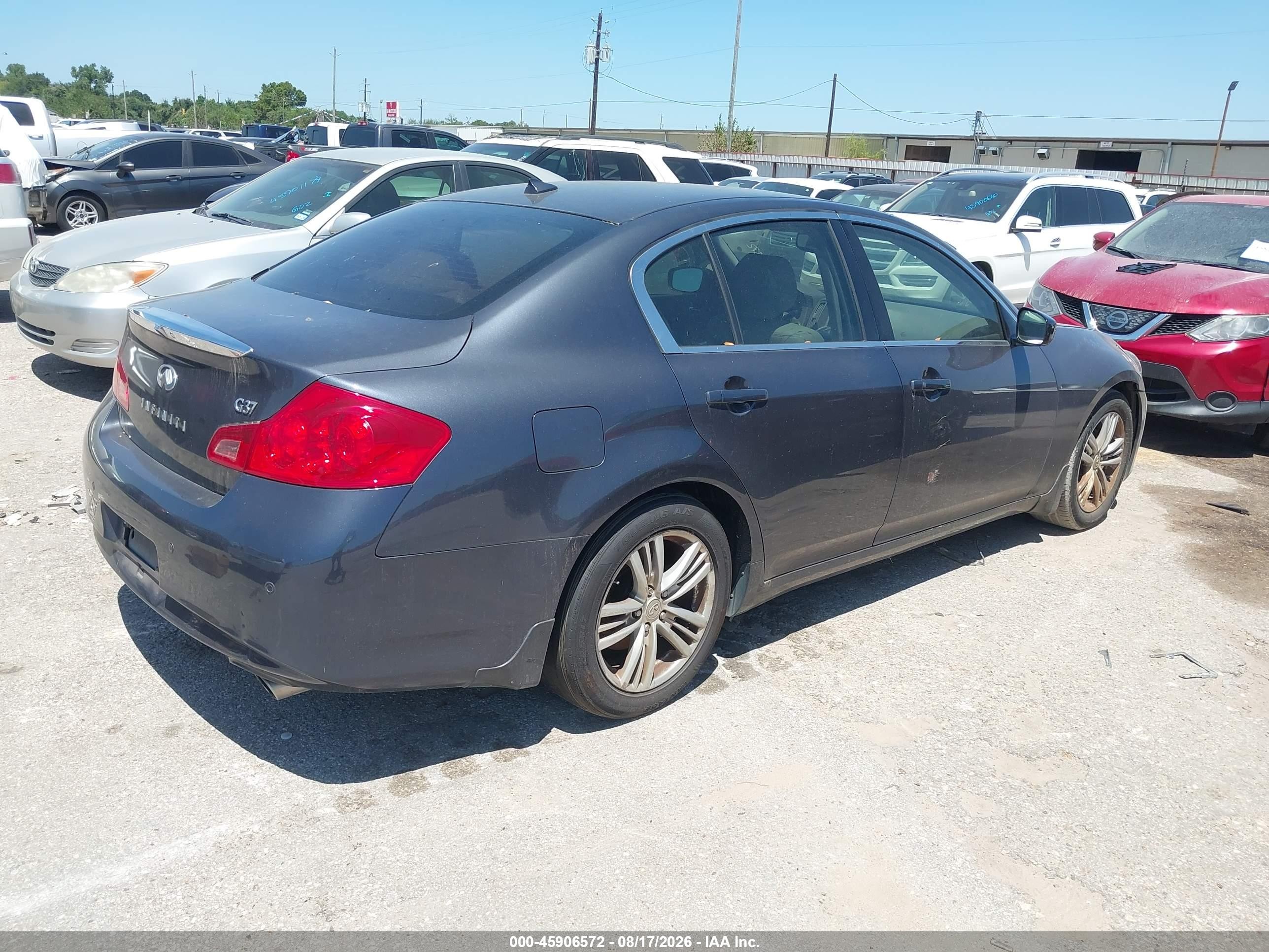 2010 Infiniti G37 Journey Gray vin: JN1CV6AP9AM204550