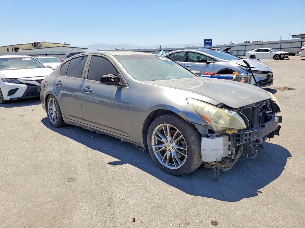 2010 Infiniti G37 Sedan Base Gray vin: JN1CV6AP9AM401315