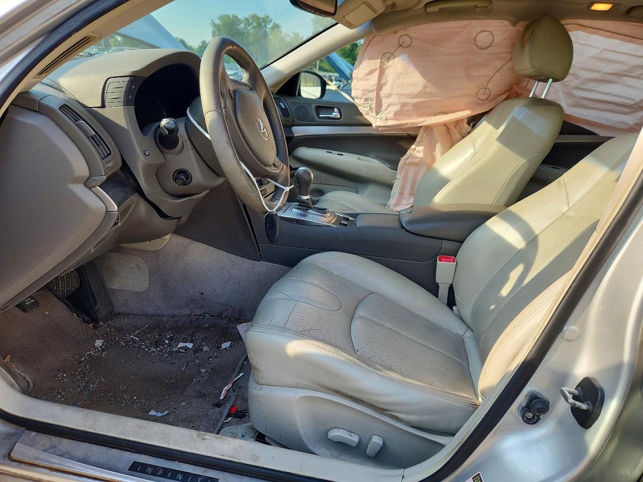2010 Infiniti G37 Sedan Base Серебряный vin: JN1CV6AP9AM406045