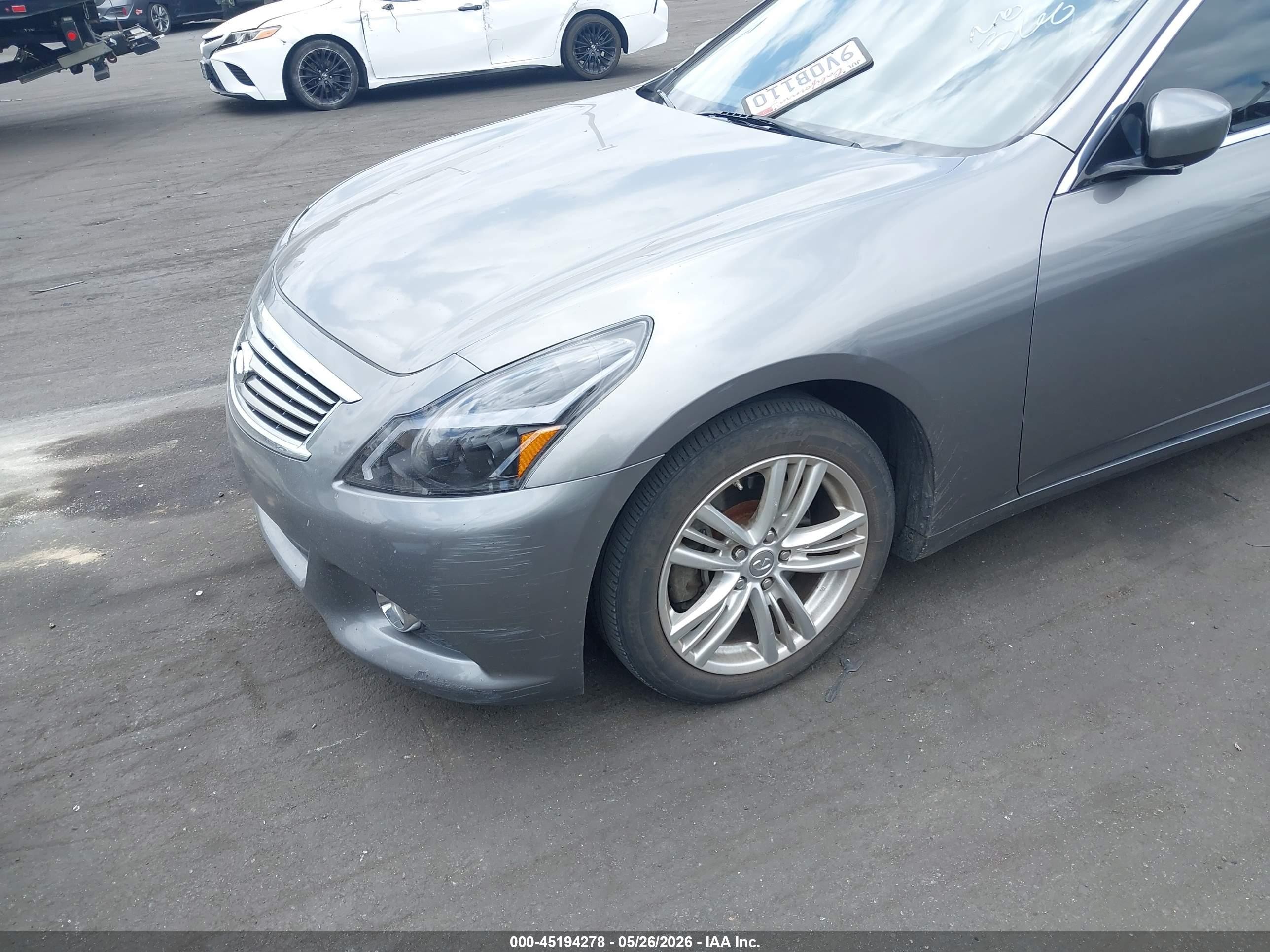 2010 Infiniti G37 Journey Gray vin: JN1CV6AP9AM407776
