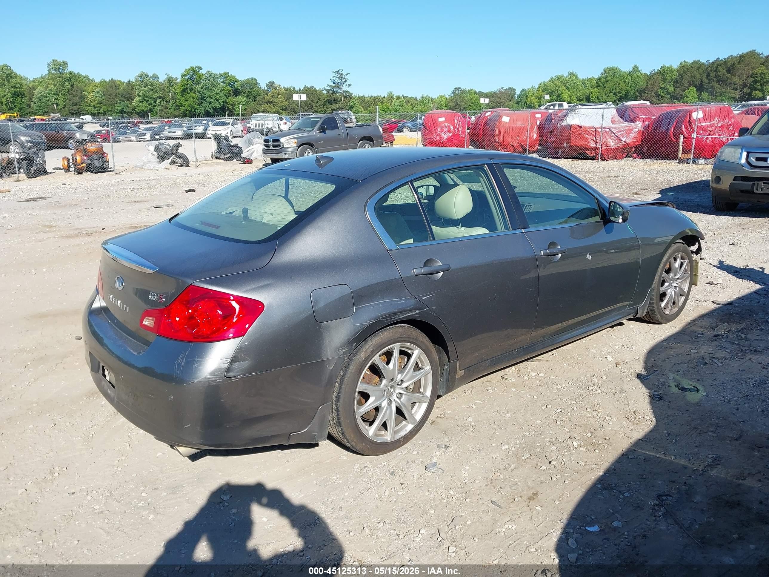 2010 Infiniti G37 Journey Gray vin: JN1CV6AP9AM408815
