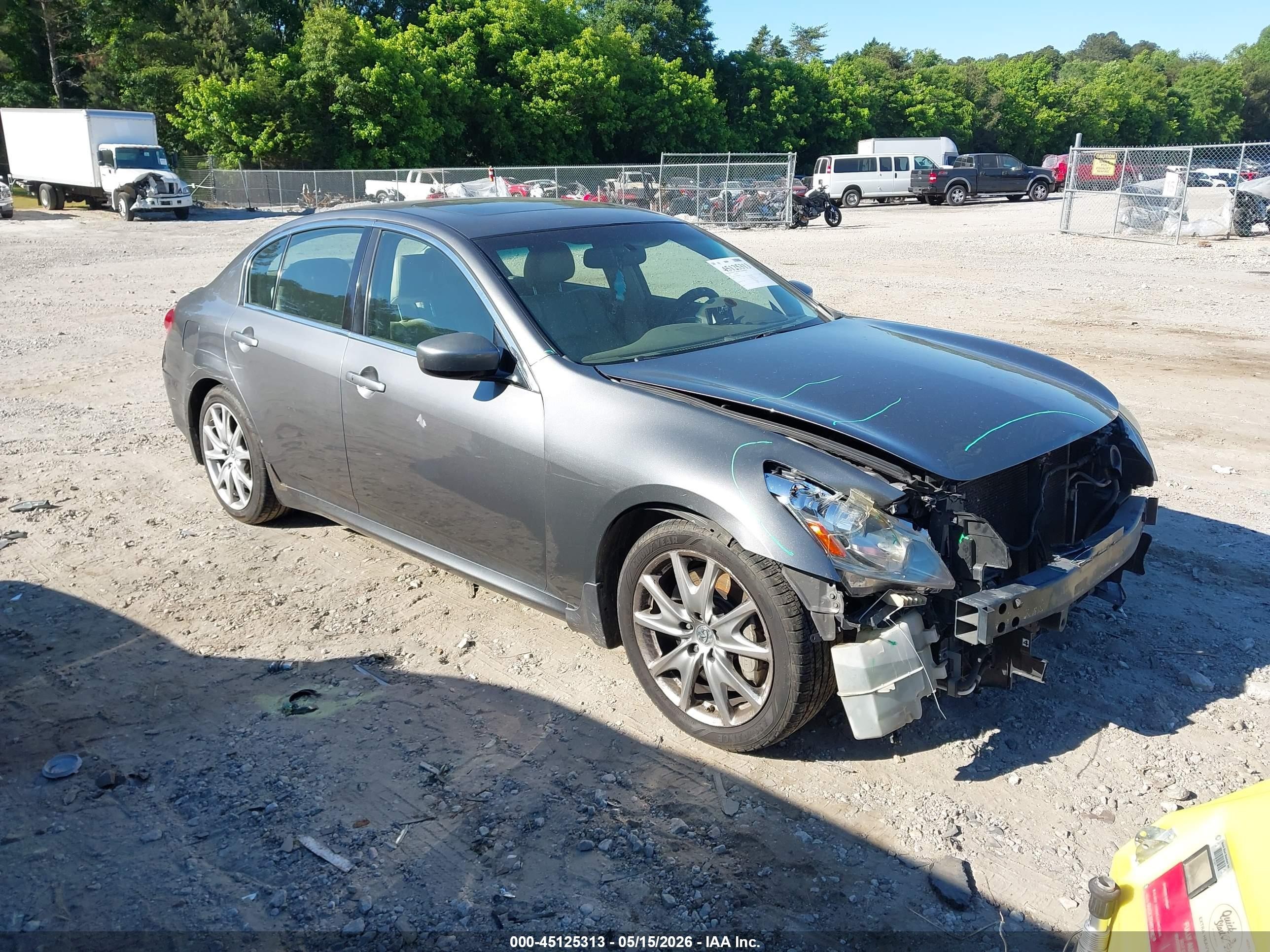 2010 Infiniti G37 Journey Gray vin: JN1CV6AP9AM408815