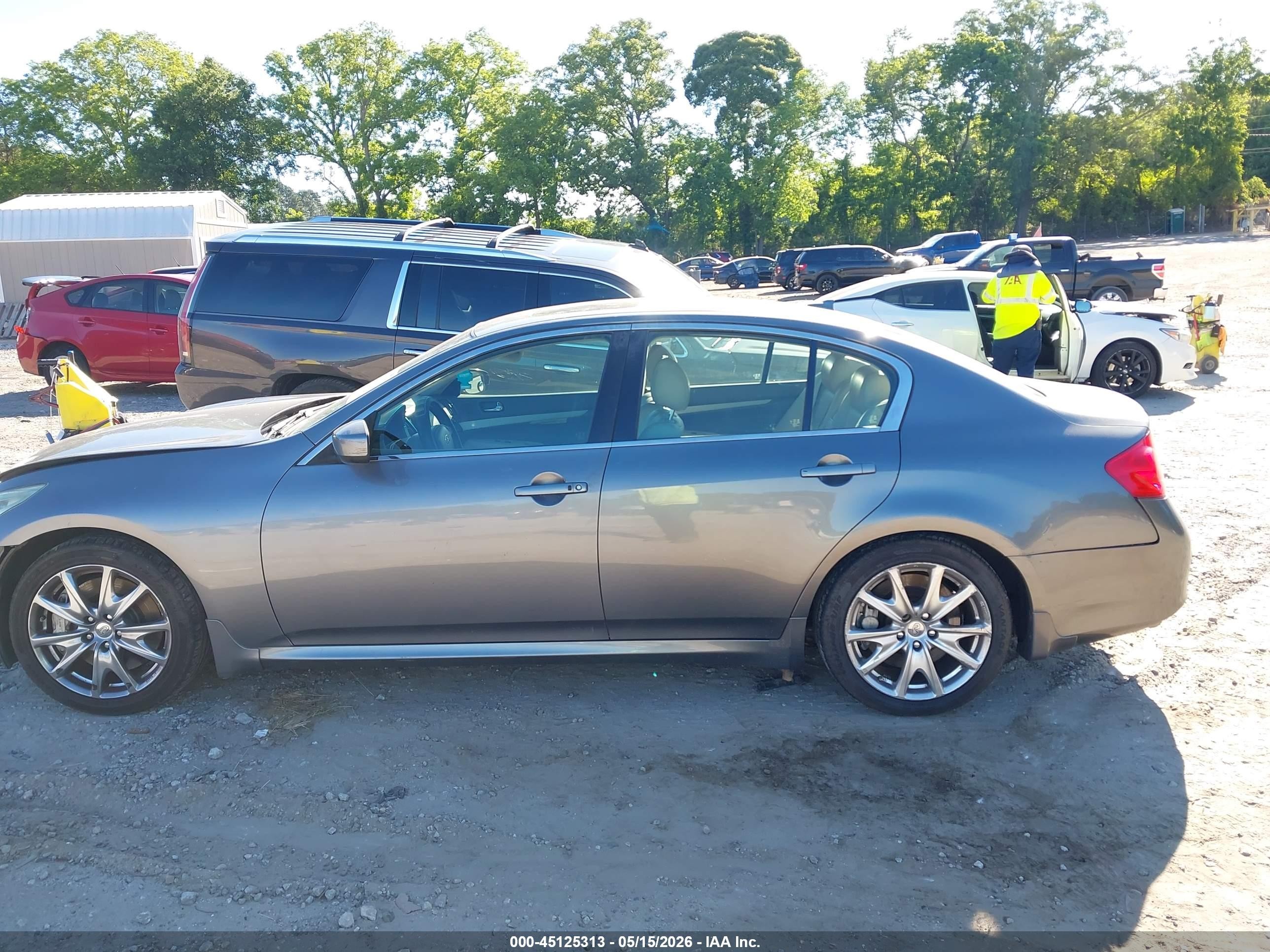 2010 Infiniti G37 Journey Gray vin: JN1CV6AP9AM408815