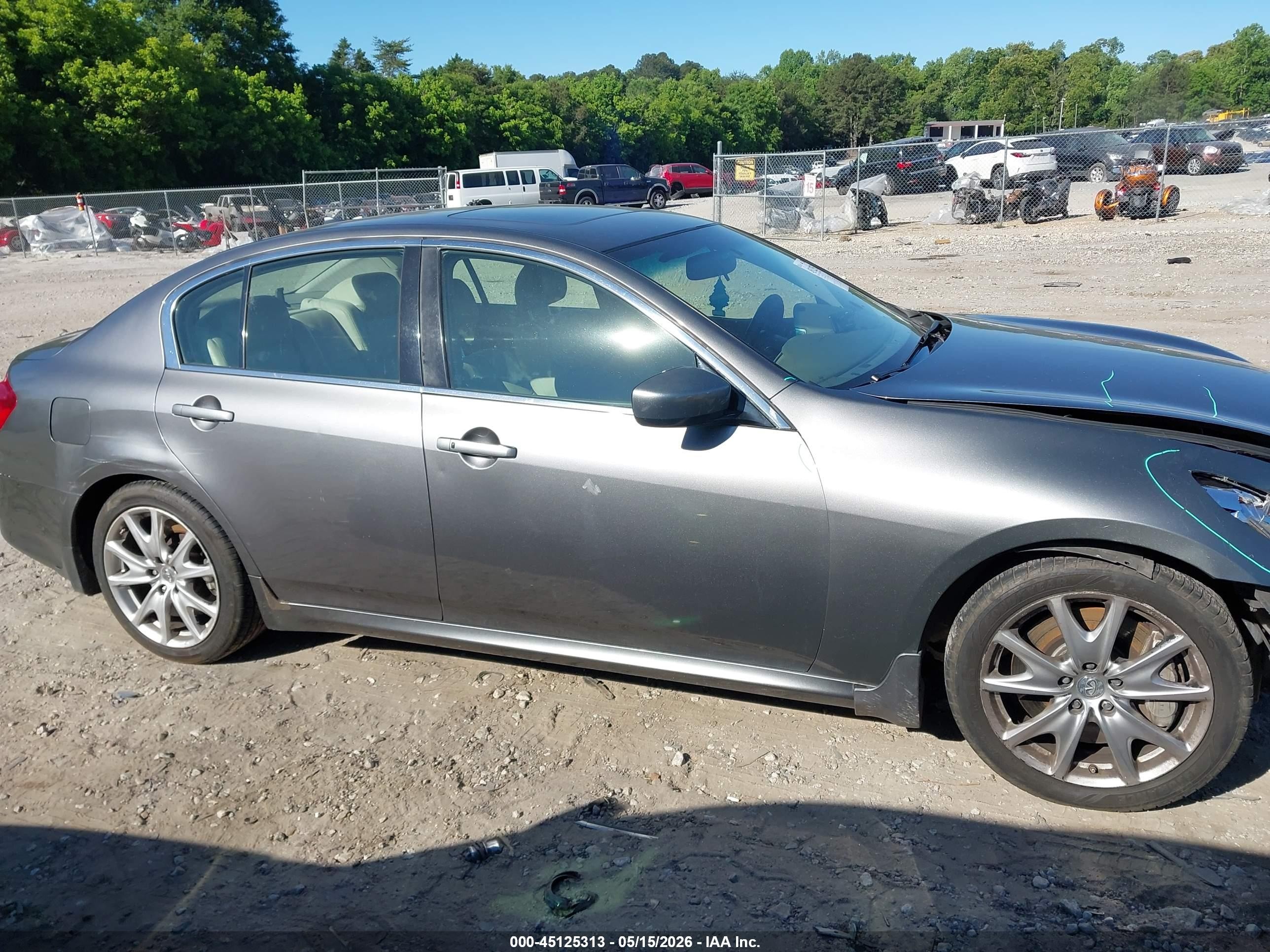 2010 Infiniti G37 Journey Gray vin: JN1CV6AP9AM408815