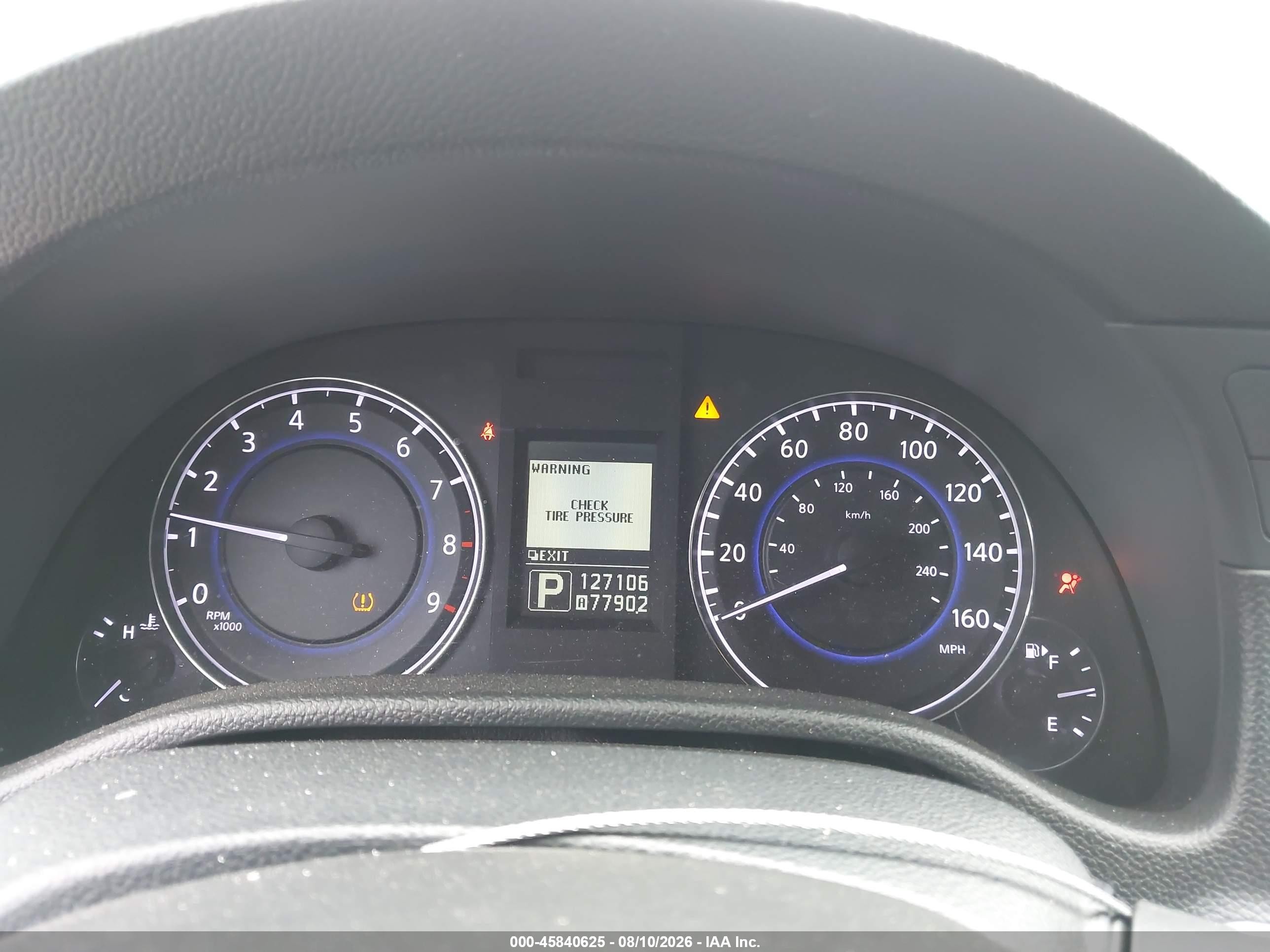 2011 Infiniti G37 Journey Черный vin: JN1CV6AP9BM300373