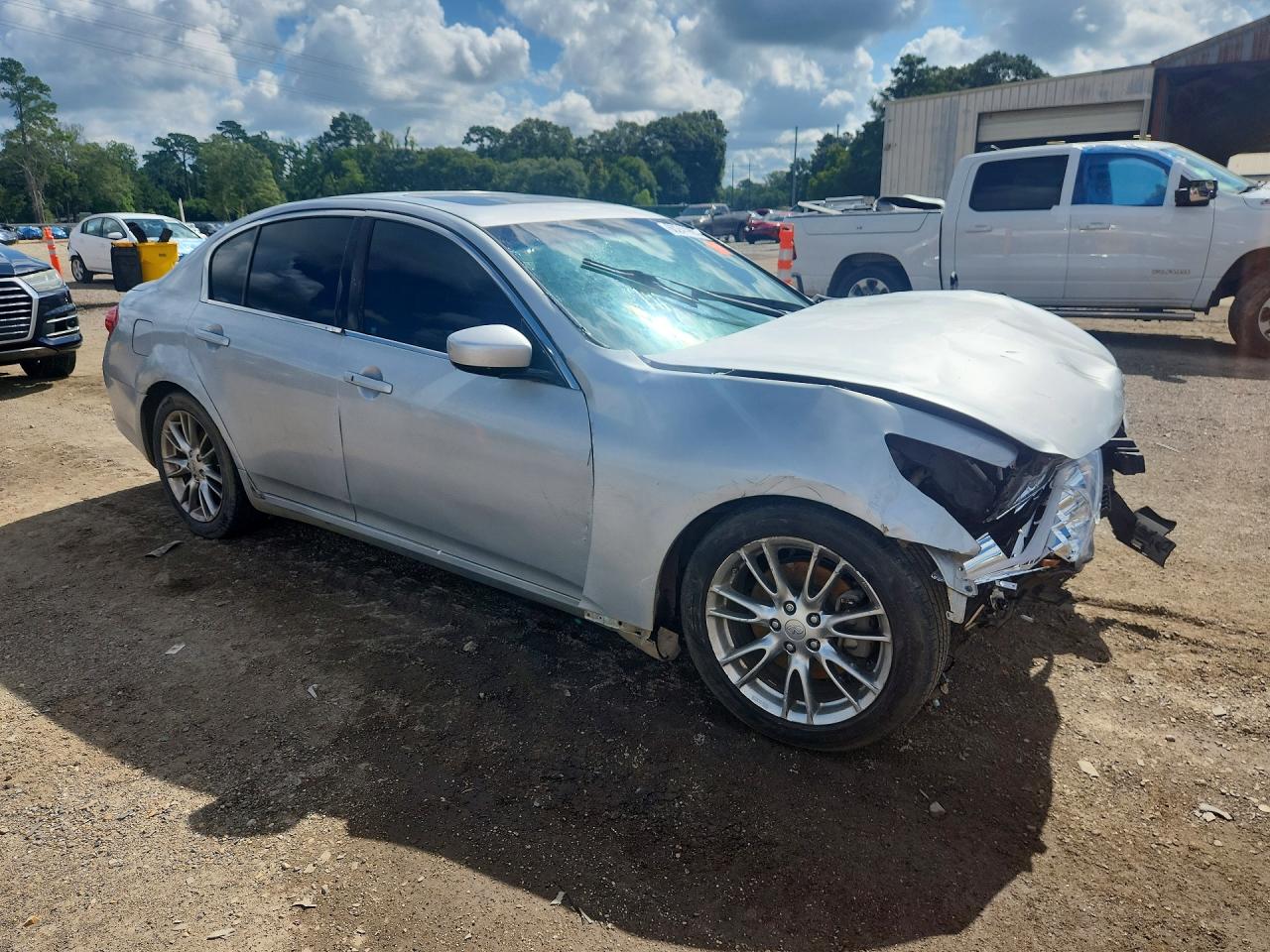 2011 Infiniti G37 Sedan Journey Silver vin: JN1CV6AP9BM301779