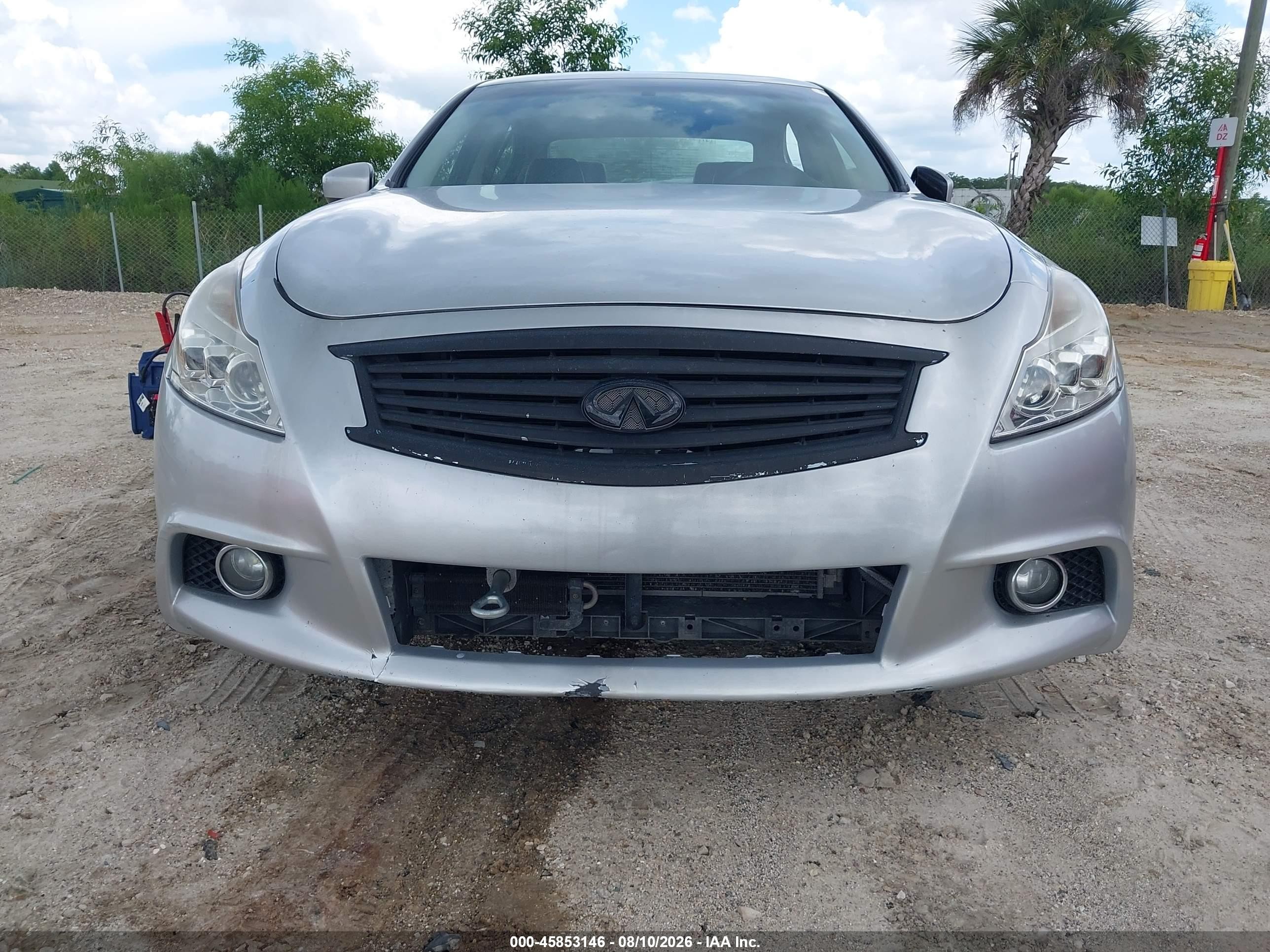 2011 Infiniti G37 Journey Silver vin: JN1CV6AP9BM301801
