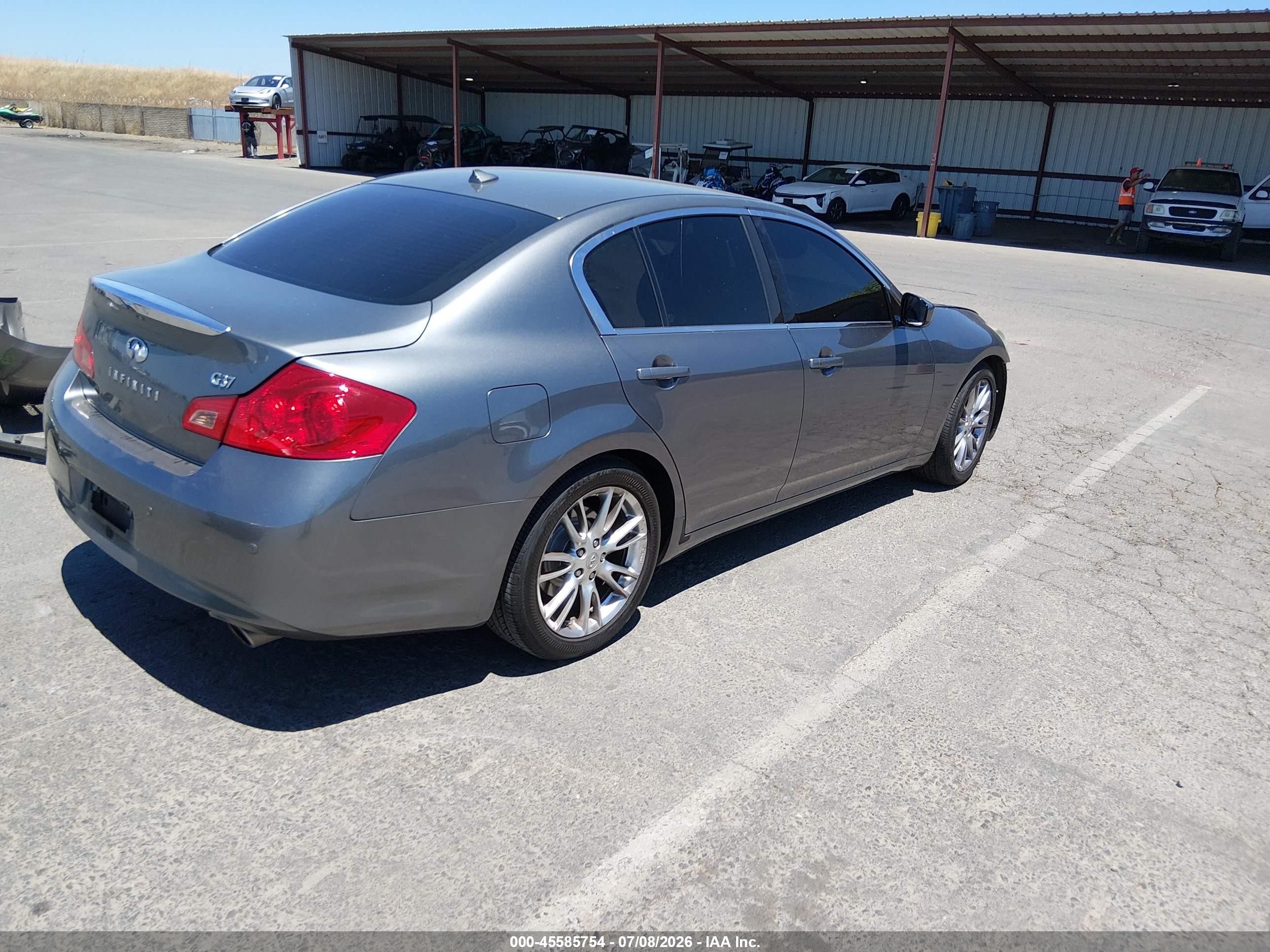 2011 Infiniti G37 Journey Gray vin: JN1CV6AP9BM502467