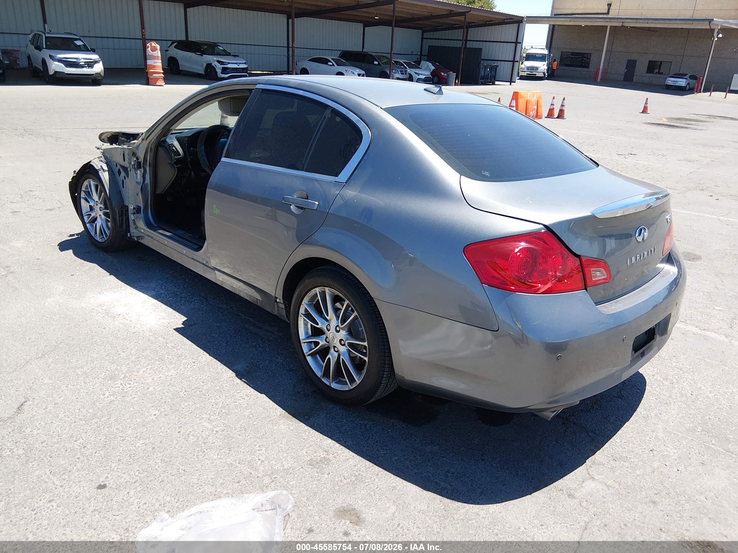 2011 Infiniti G37 Journey Gray vin: JN1CV6AP9BM502467