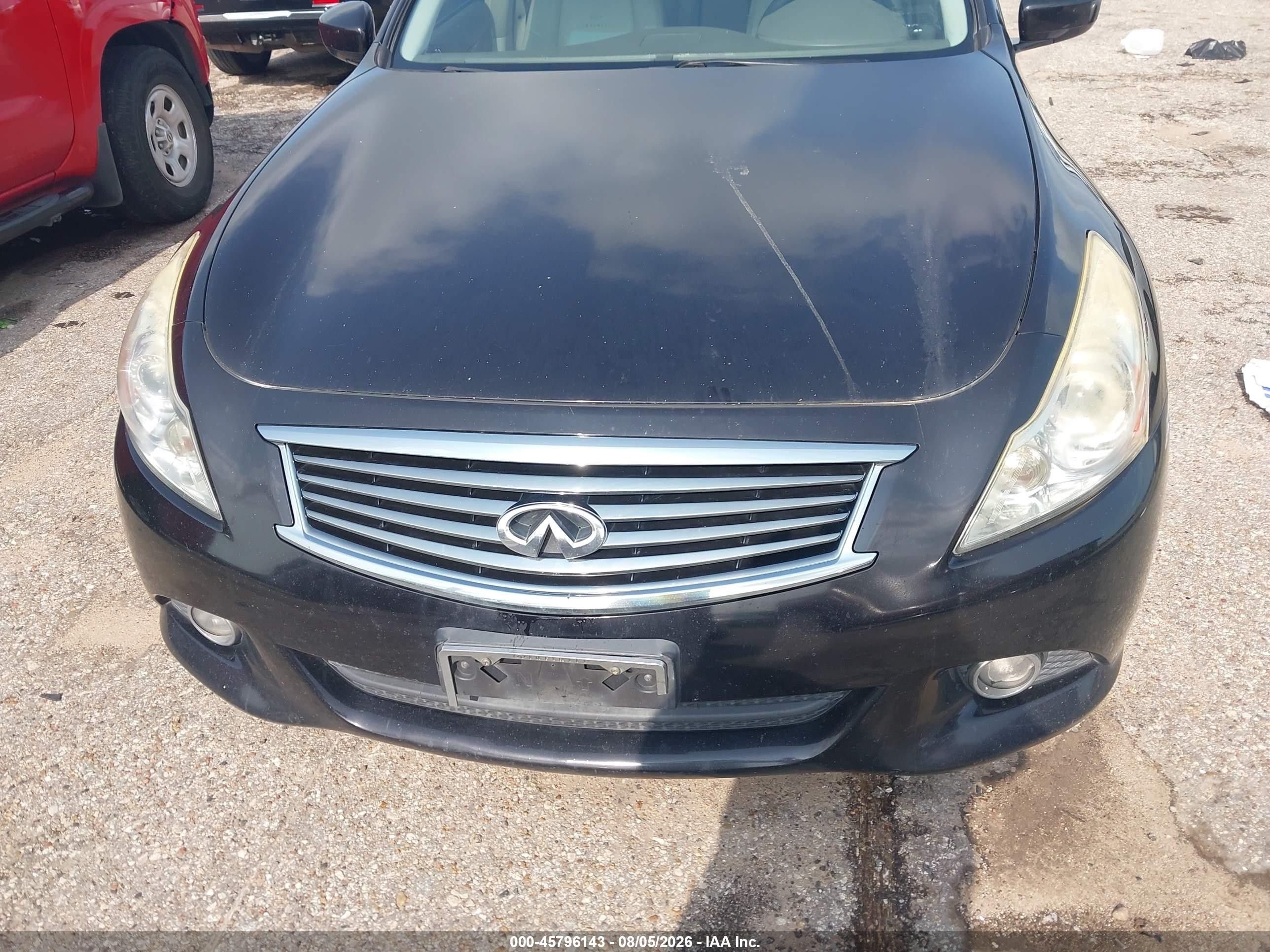 2012 Infiniti G37 Journey Black vin: JN1CV6AP9CM622397