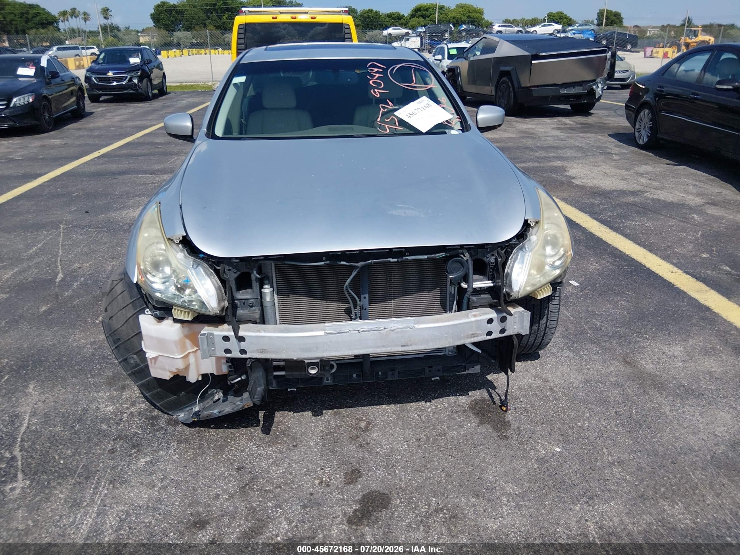 2012 Infiniti G37 Journey Silver vin: JN1CV6AP9CM622593