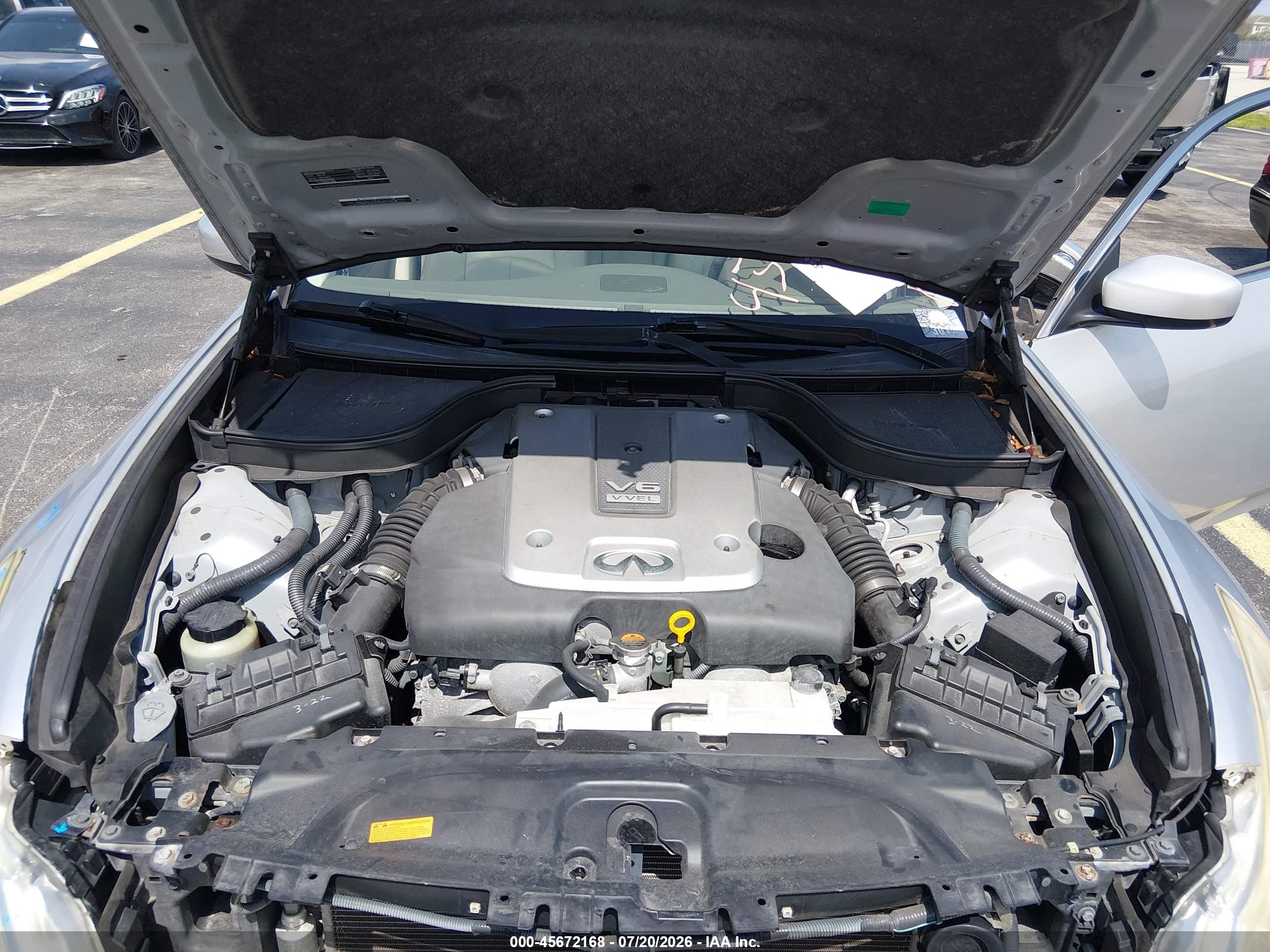 2012 Infiniti G37 Journey Silver vin: JN1CV6AP9CM622593